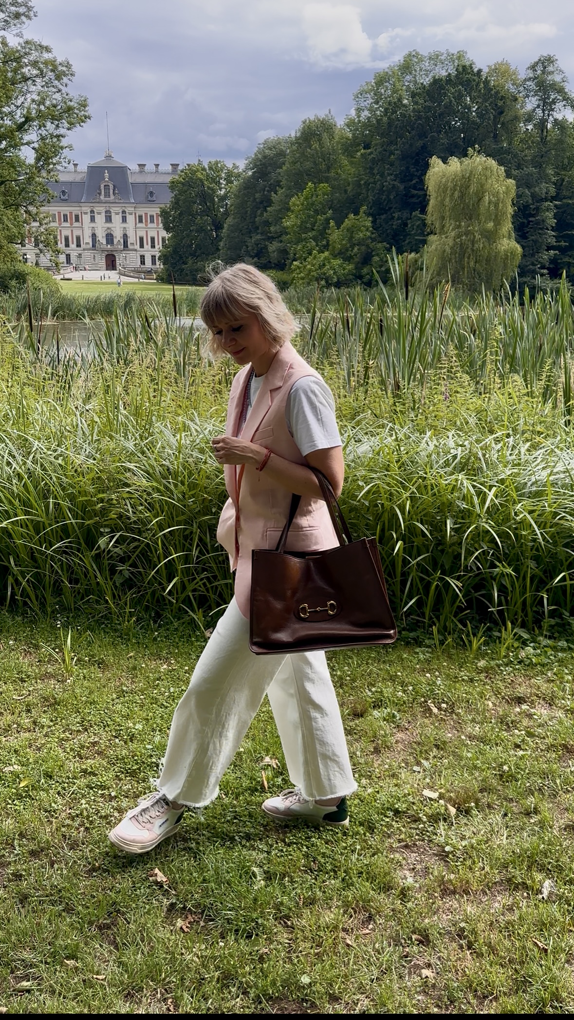 Gucci Horsebit 1995 czekoladowa torebka - obrazek 2