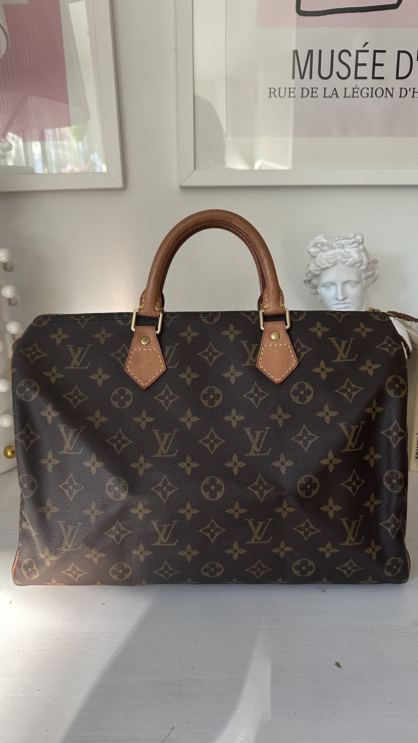 Louis Vuitton speedy 35 vintage kuferek