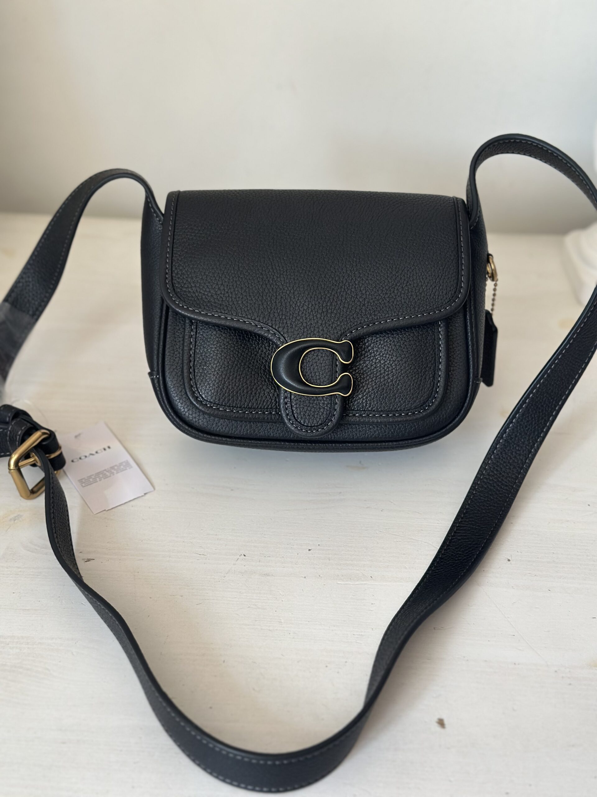 Coach czarna klasyczna torebka