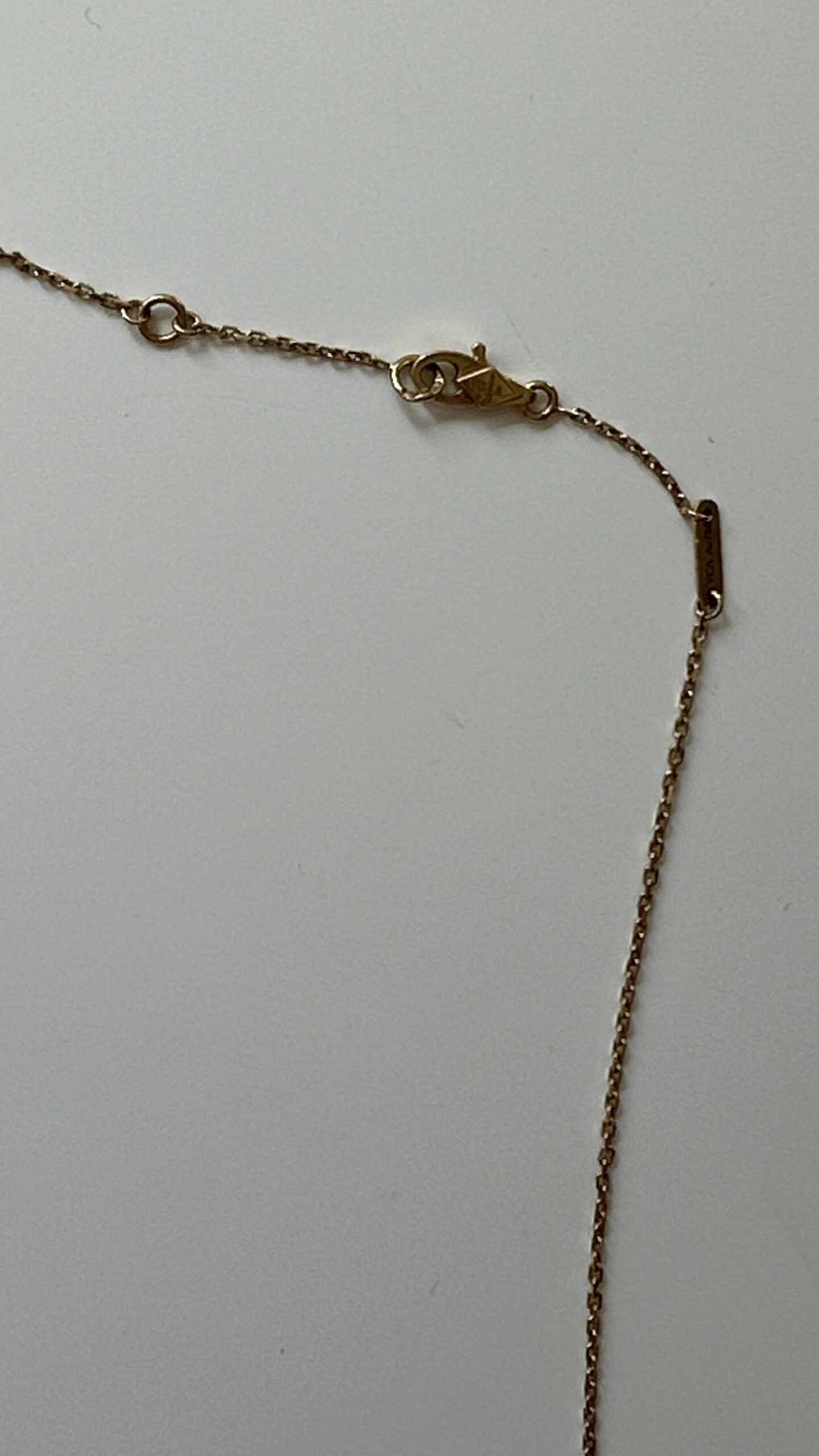 Van Cleef&Arpels złoty naszyjnik - obrazek 4