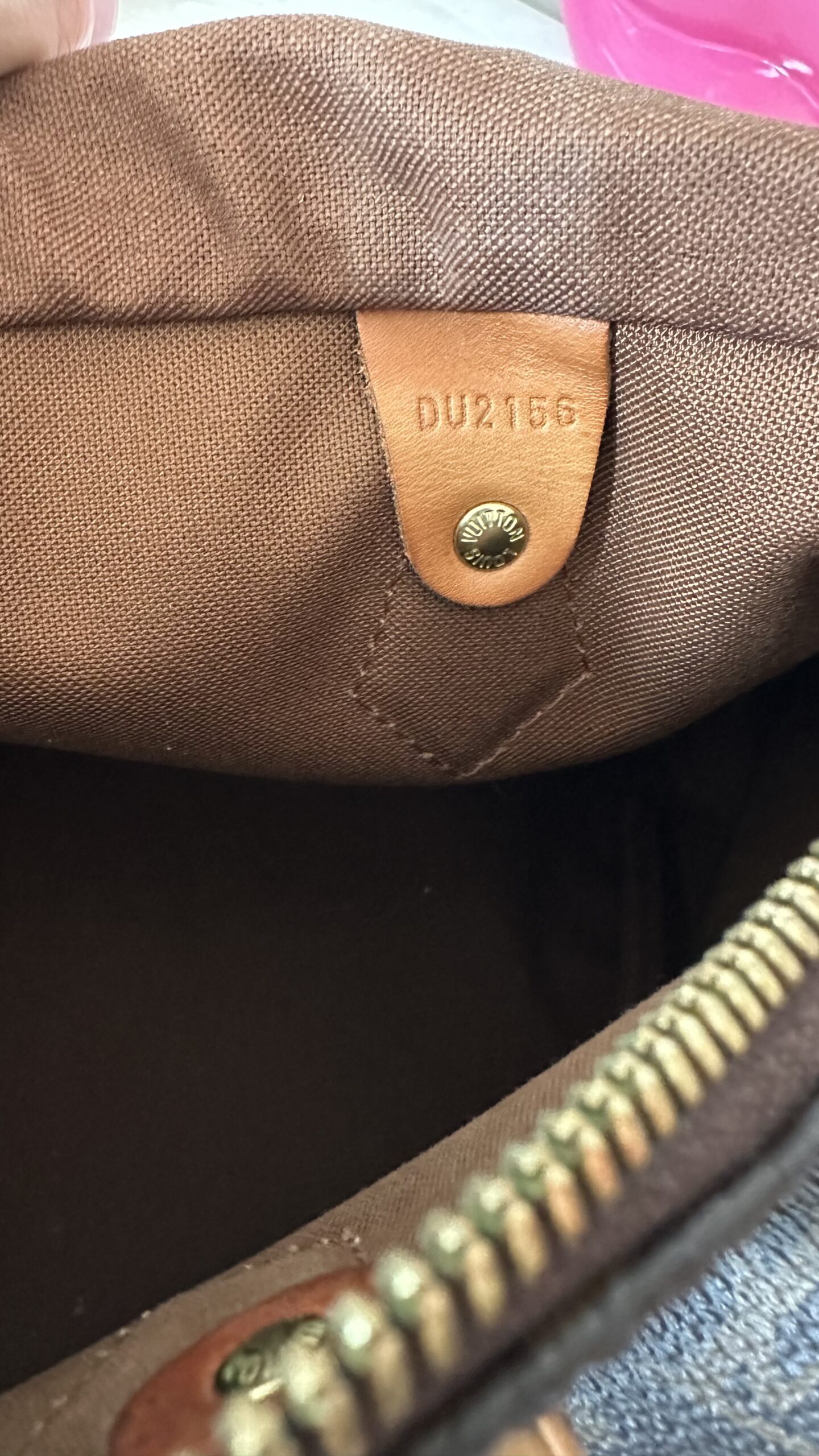 Louis Vuitton speedy Bandouliere 30 monogram kuferek - obrazek 9