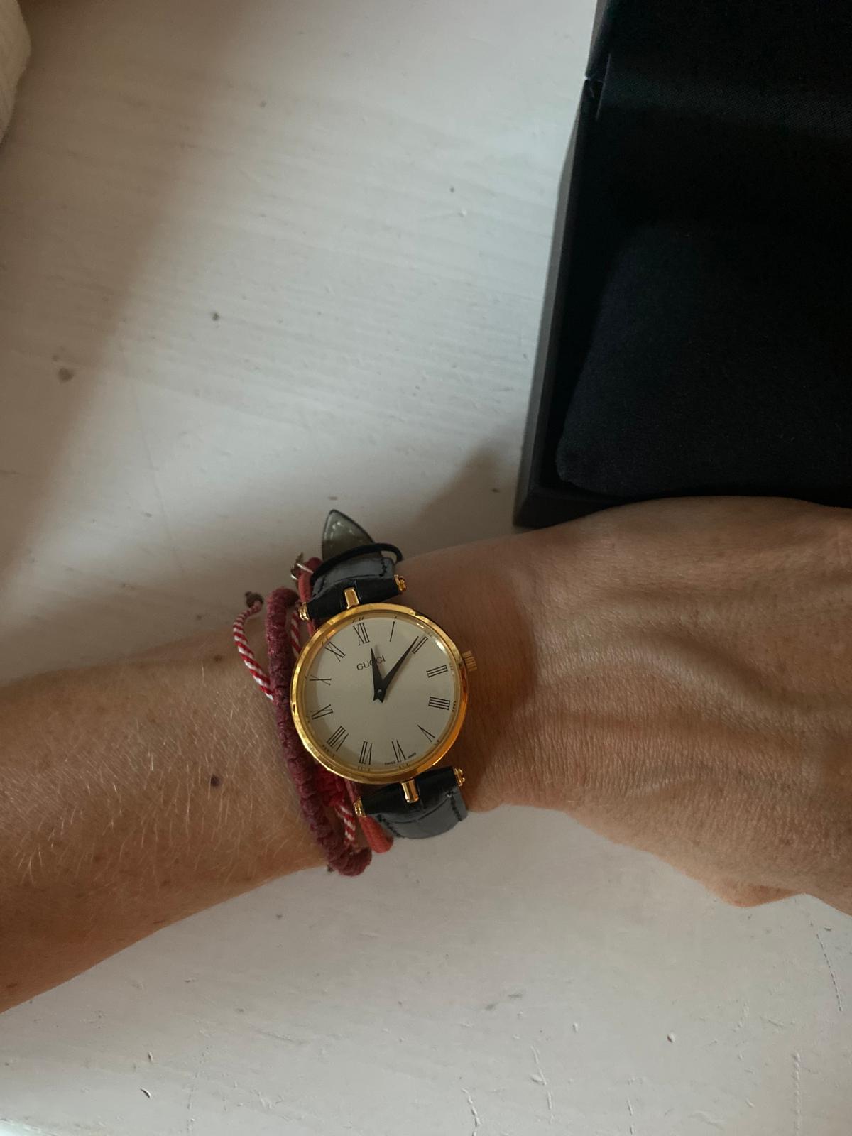 Gucci klasyczny zegarek vintage - obrazek 6