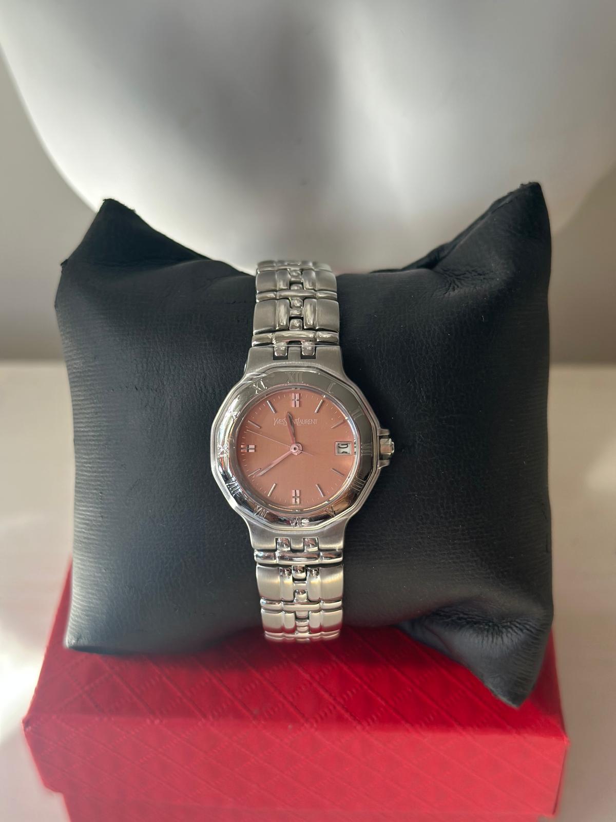 Saint Laurent zegarek vintage - obrazek 5