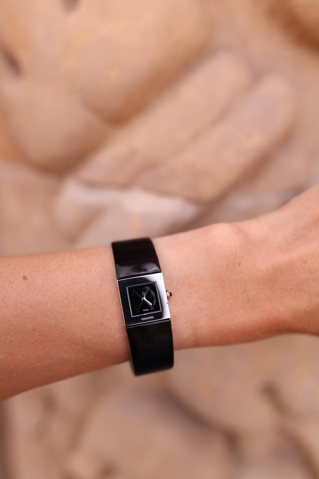 Chanel elegancki zegarek vintage