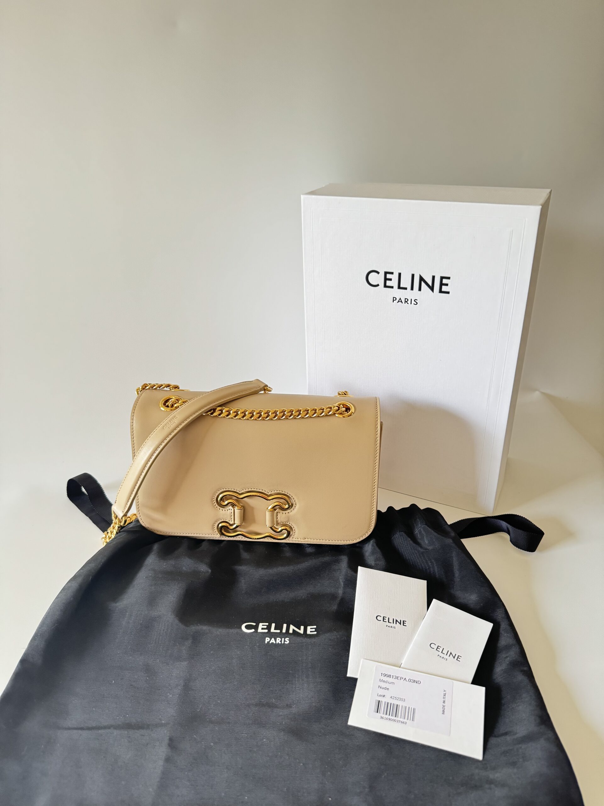 CELINE Triomphe Medium Frame Bag – torebka - obrazek 4