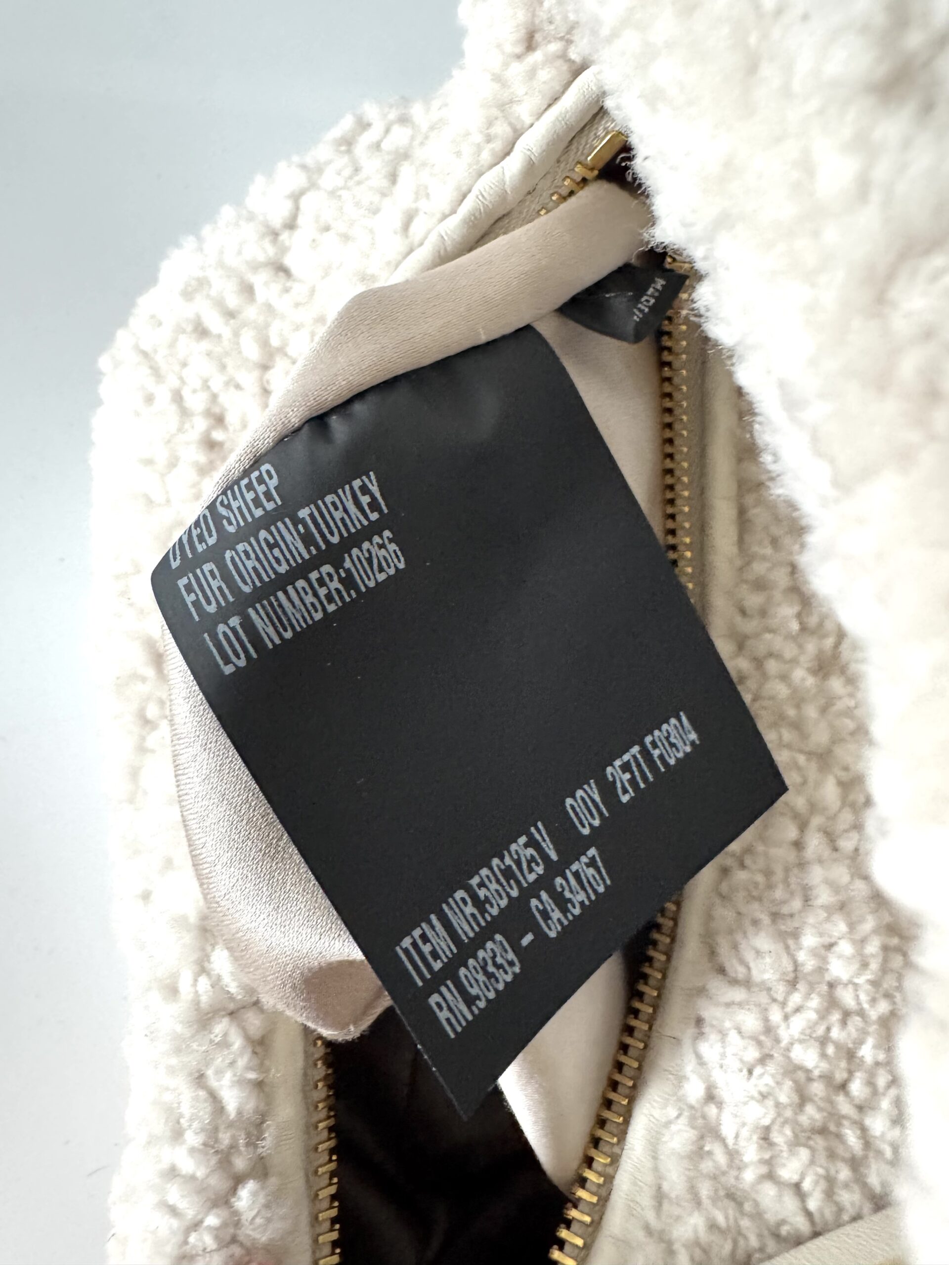 MIU MIU Wander Shearling Shoulder bag – torebka - obrazek 11