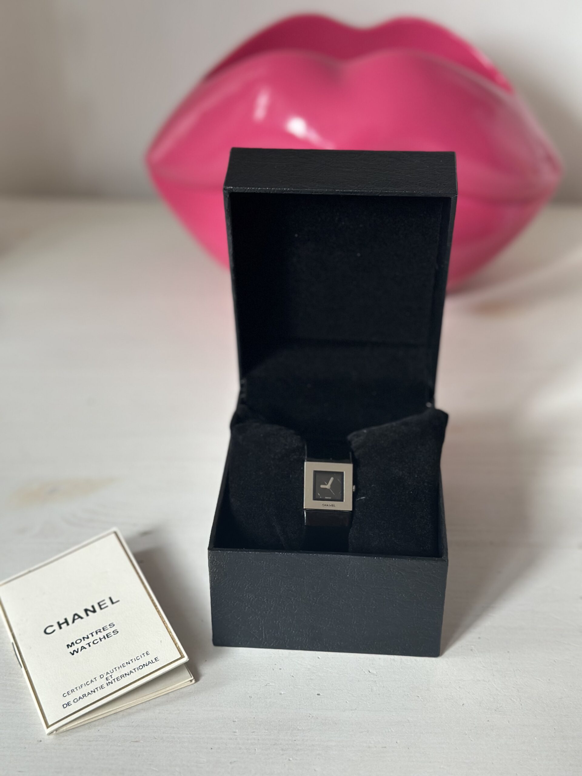 Chanel elegancki zegarek vintage - obrazek 2