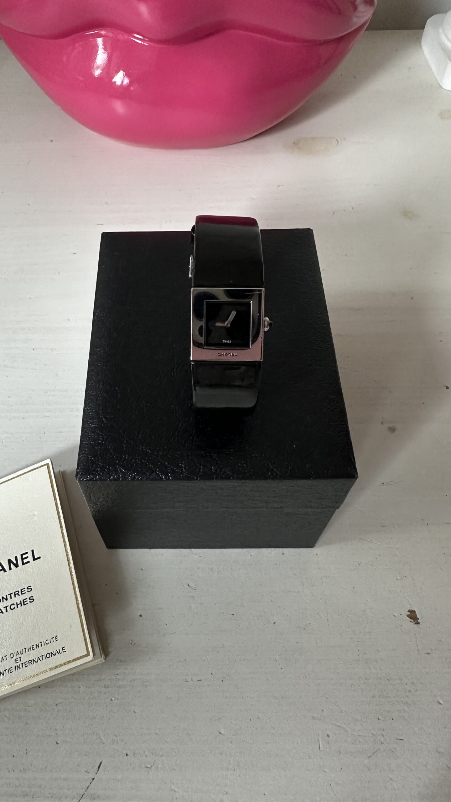 Chanel elegancki zegarek vintage - obrazek 4