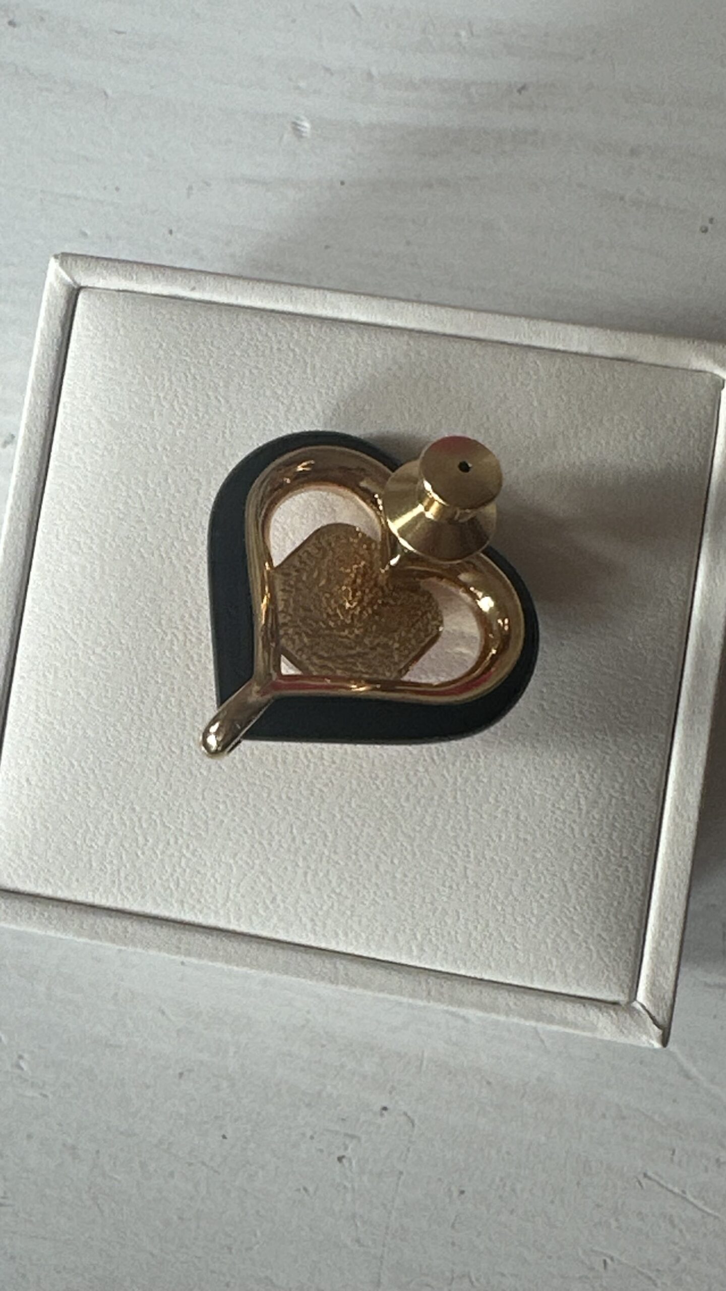 Chanel broszka serce vintage - obrazek 7