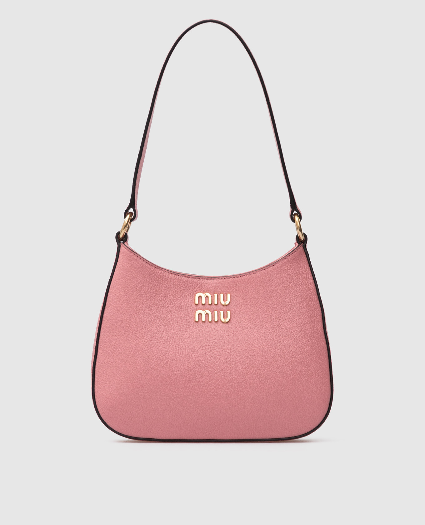 Miu Miu Madras leather skórzana różowa torebka
