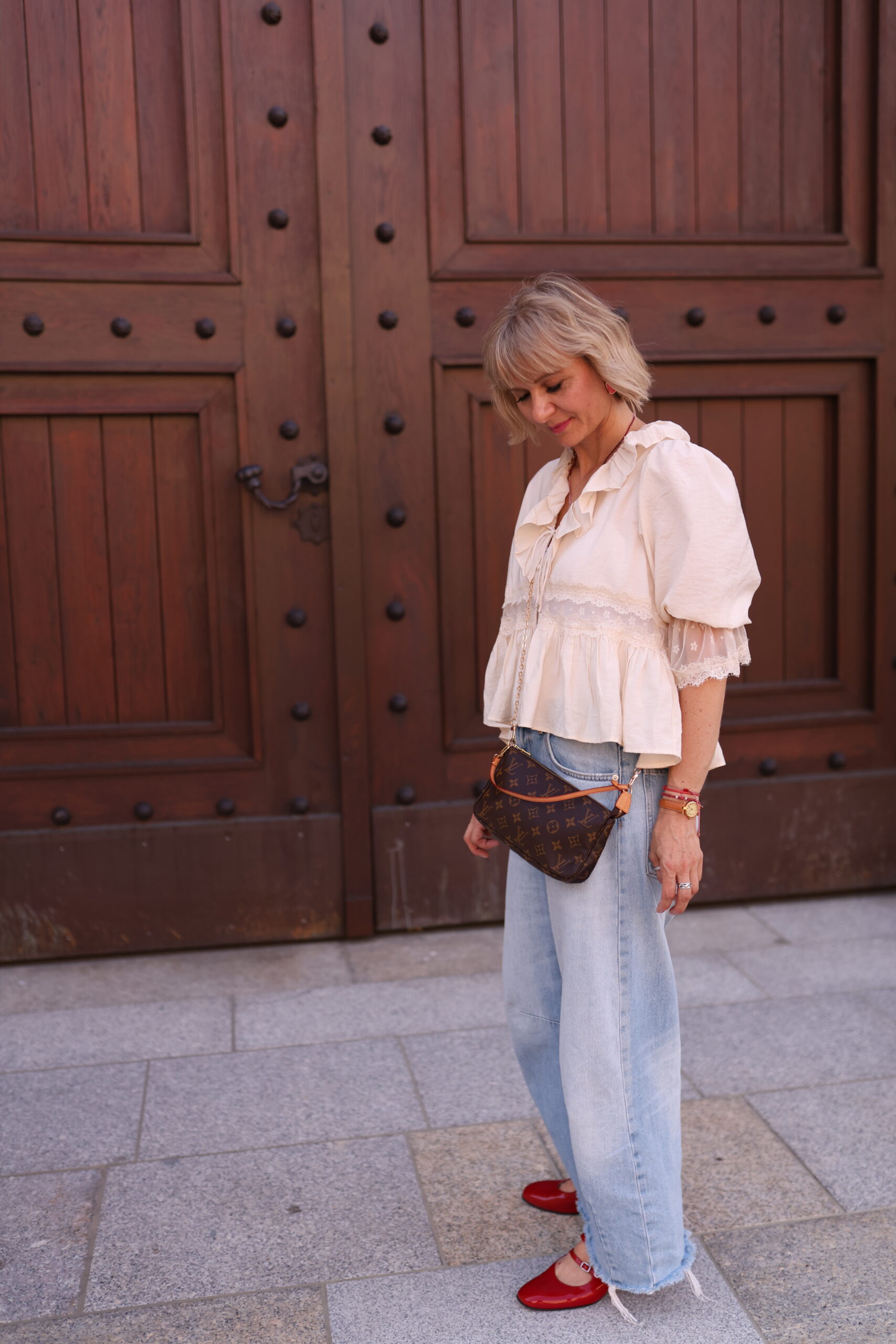 Louis Vuitton pochette monogram vintage - obrazek 4