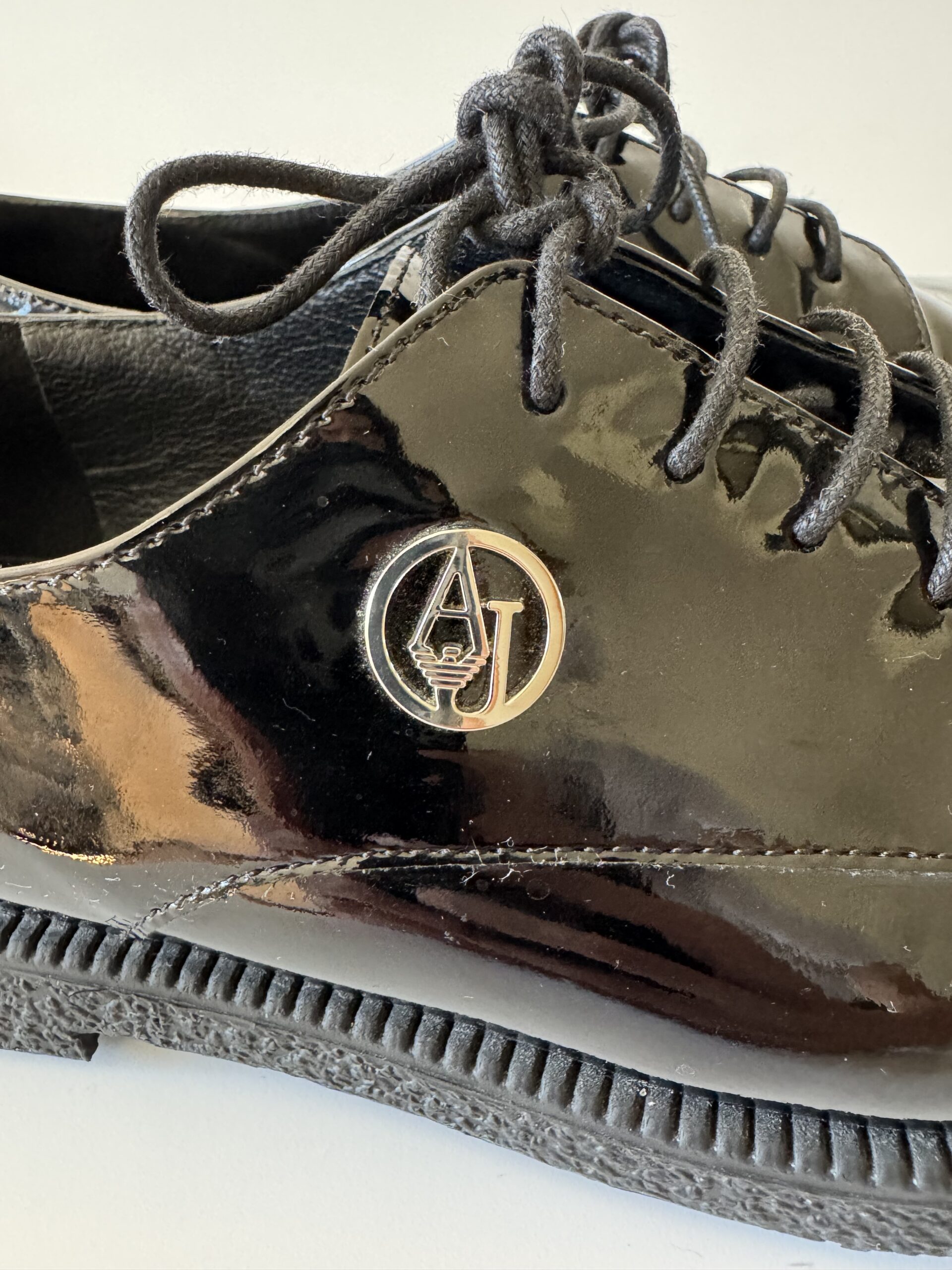 ARMANI JEANS Sznurowane mokasyny/buty - obrazek 7