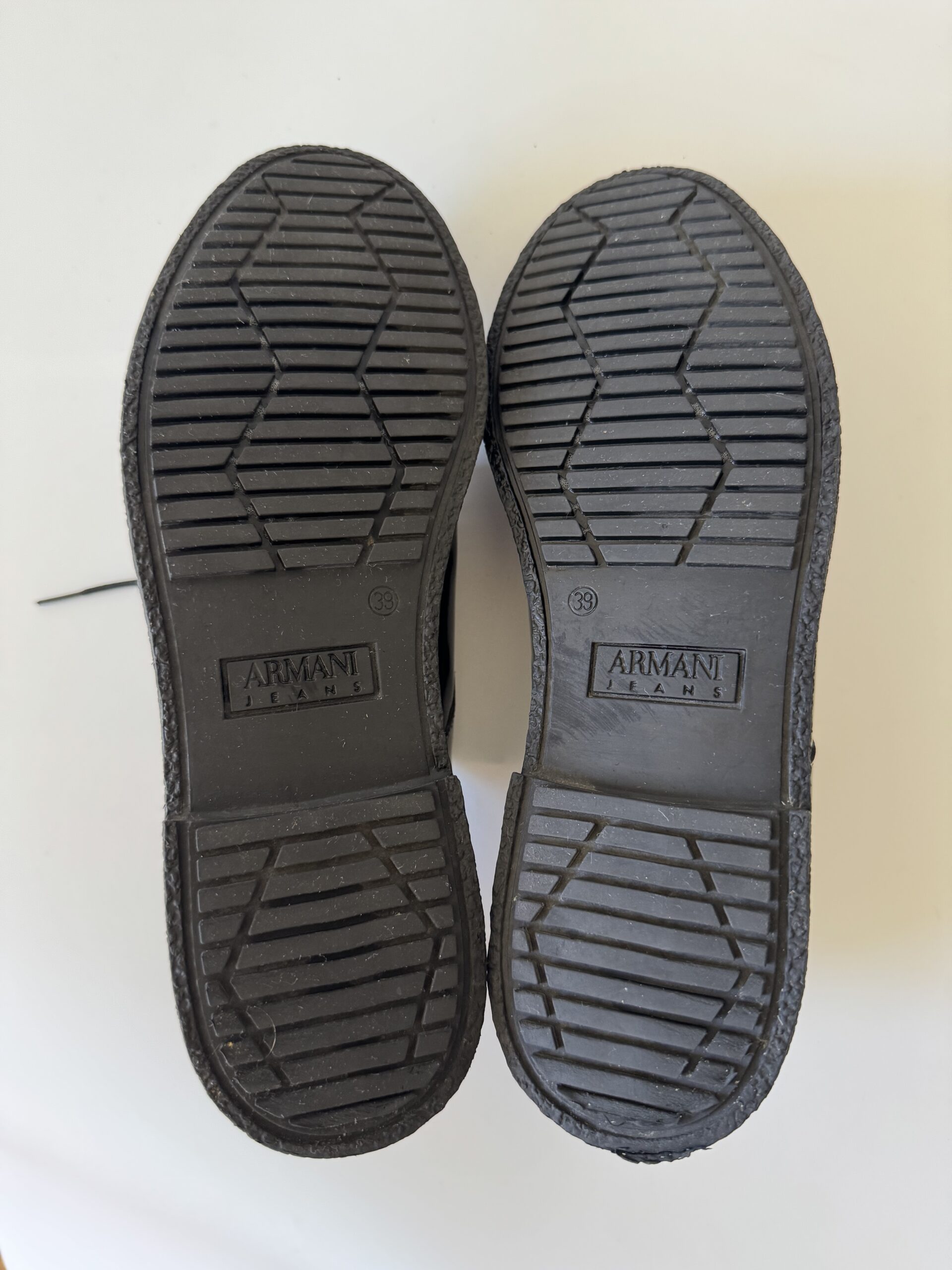 ARMANI JEANS Sznurowane mokasyny/buty - obrazek 10