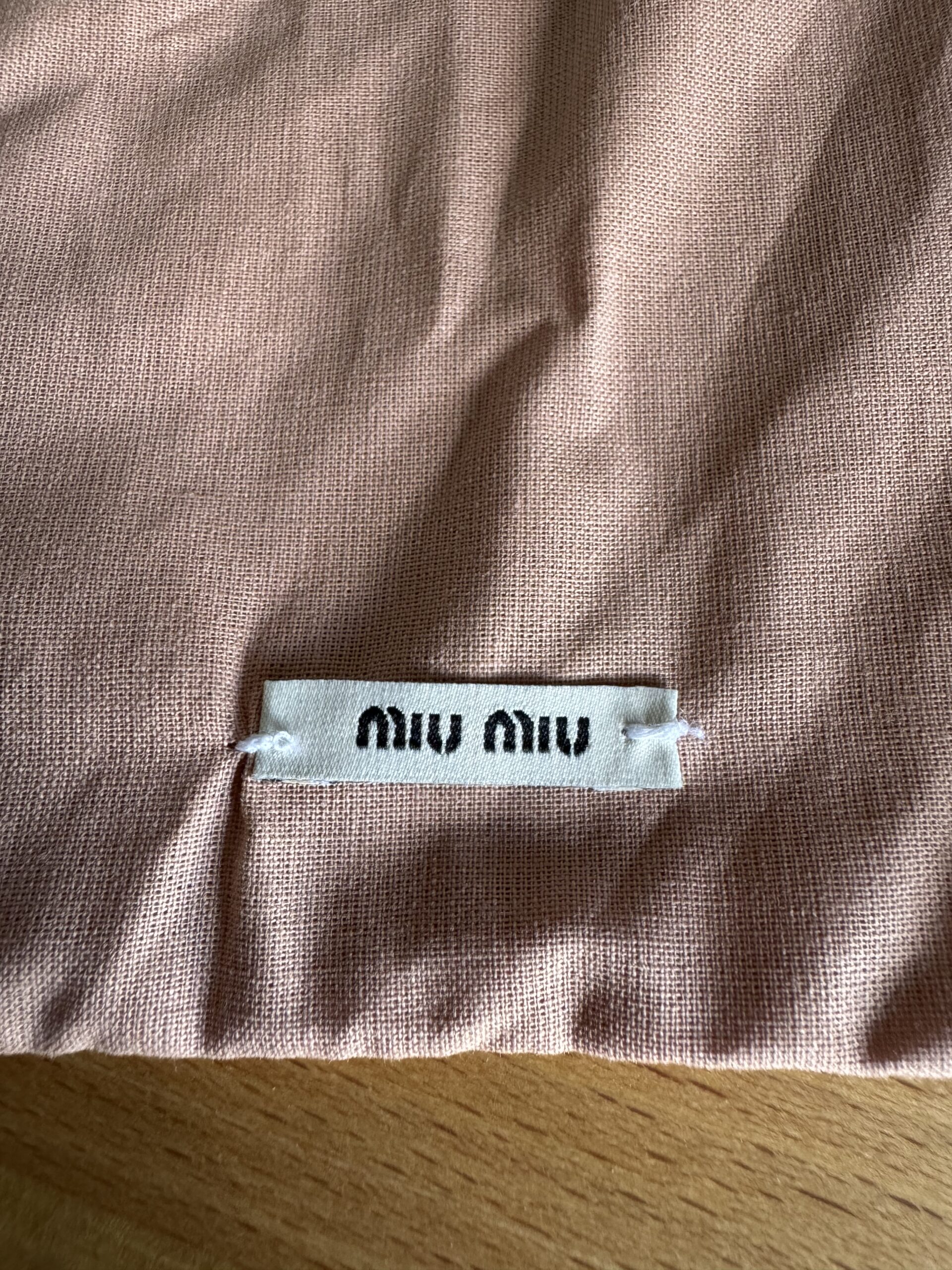 MIU MIU Velvet Ballet Flats - aksamitne baleriny - obrazek 13