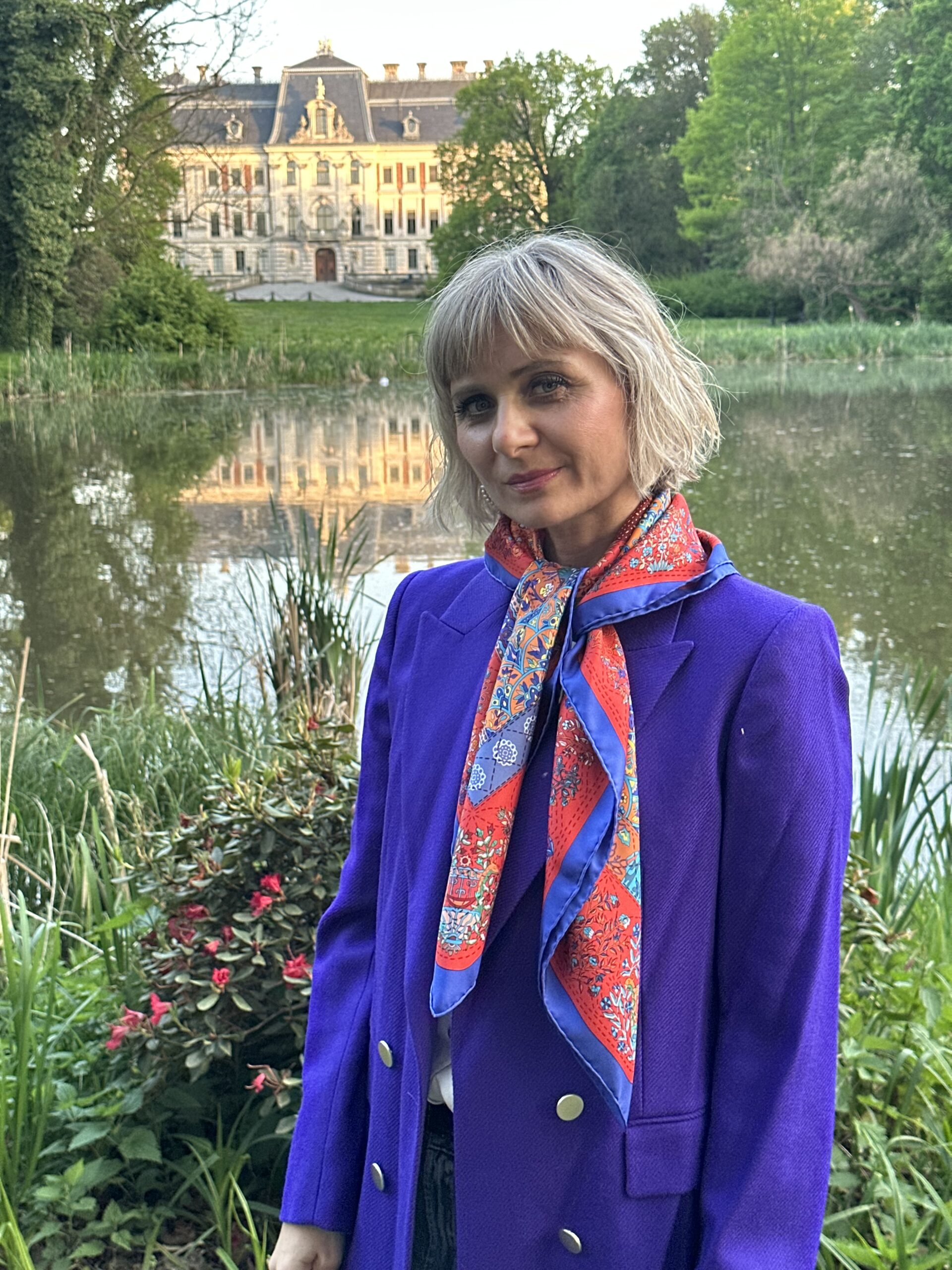 Hermes jedwabna chusta apaszka - obrazek 8