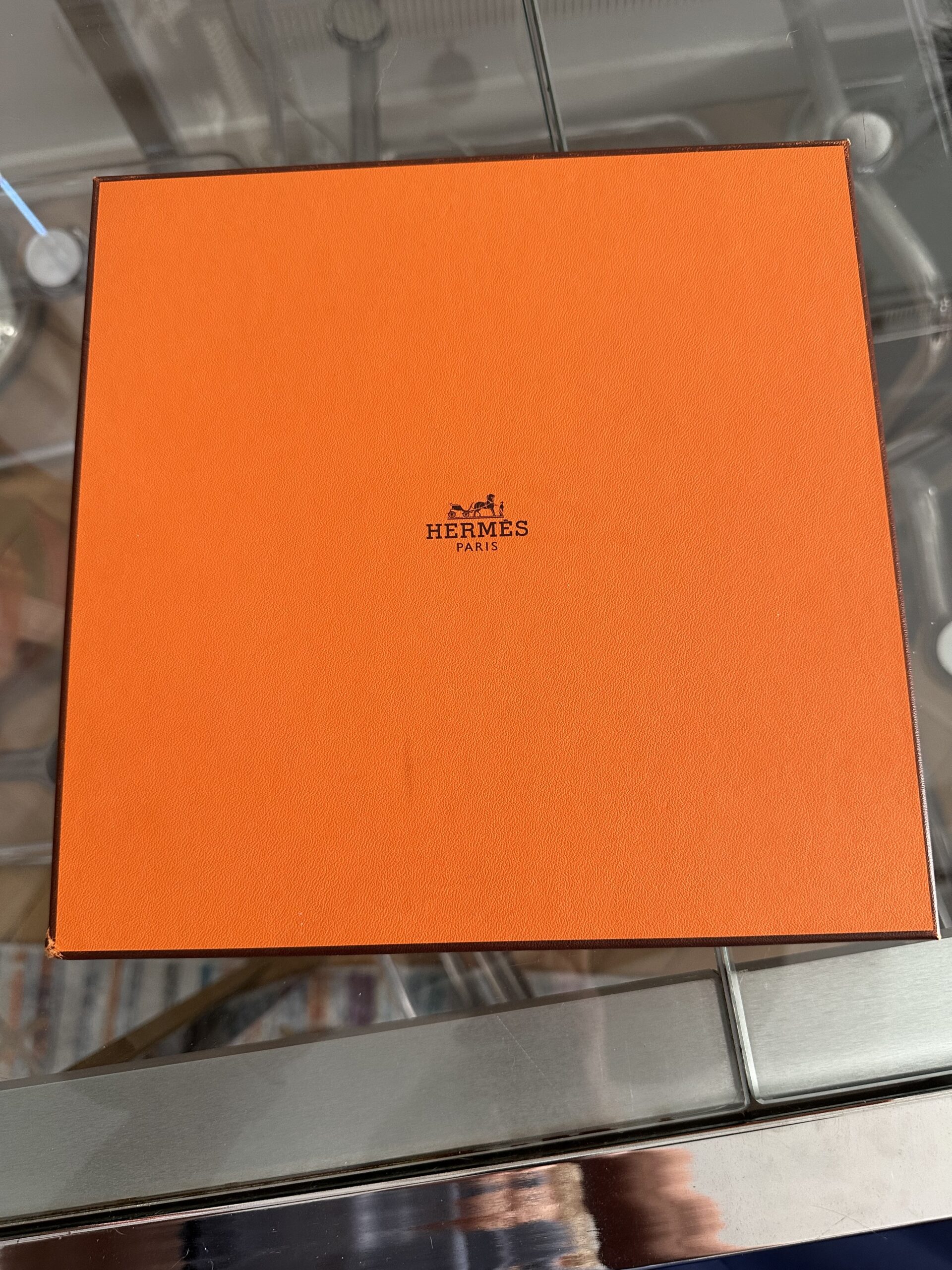 Hermes jedwabna chusta apaszka - obrazek 3