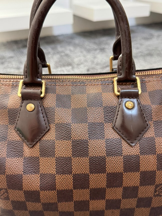 Louis Vuitton speedy 25 Damier kuferek - obrazek 10