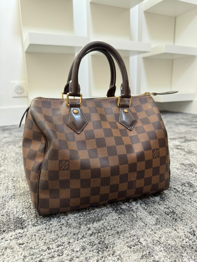 Louis Vuitton speedy 25 Damier kuferek - obrazek 2