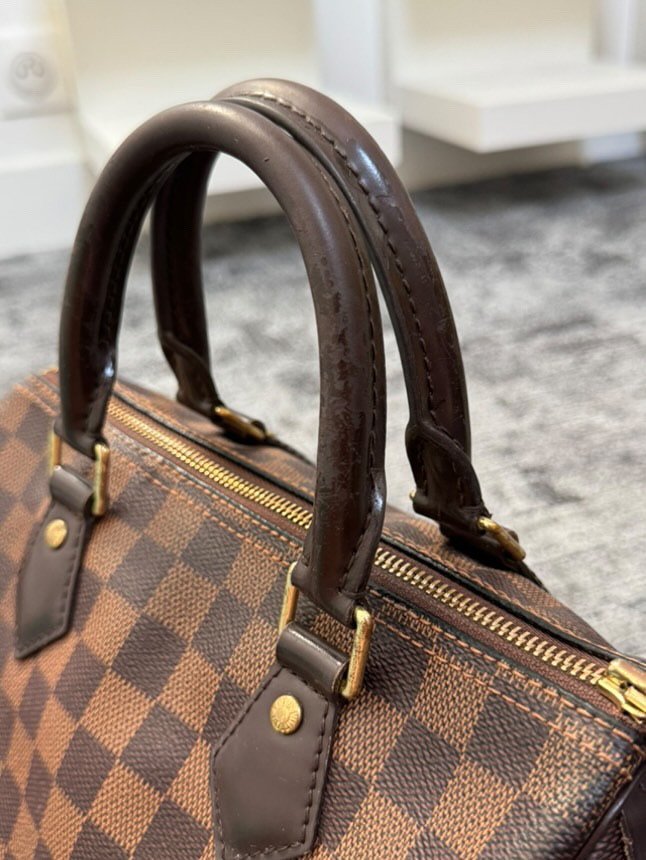 Louis Vuitton speedy 25 Damier kuferek - obrazek 7