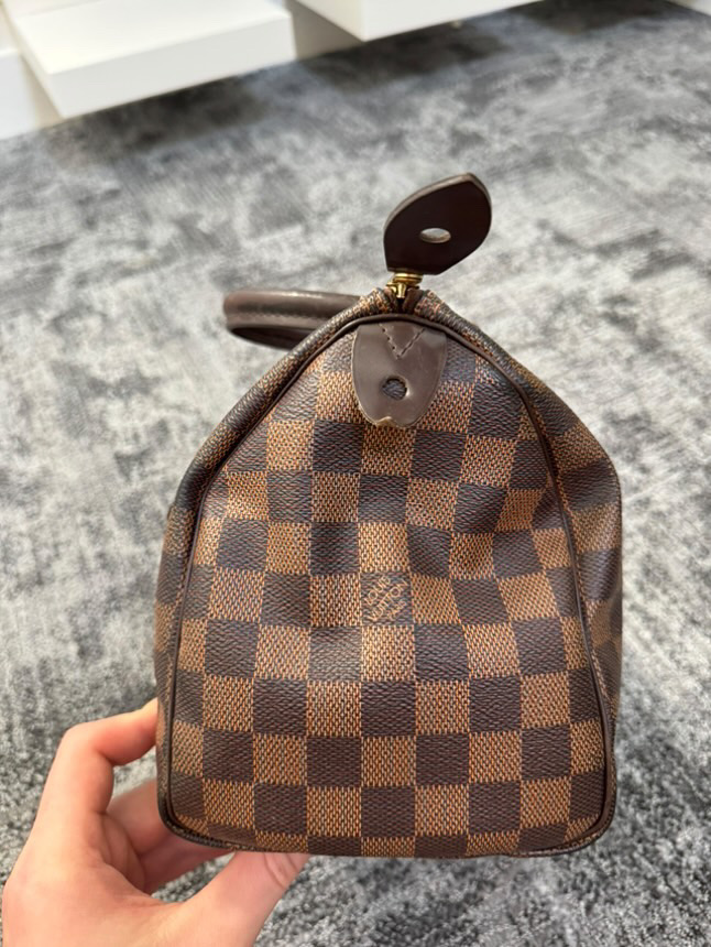 Louis Vuitton speedy 25 Damier kuferek - obrazek 3
