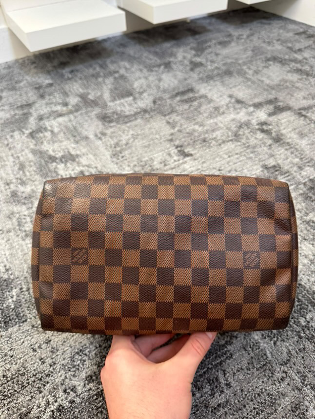Louis Vuitton speedy 25 Damier kuferek - obrazek 5