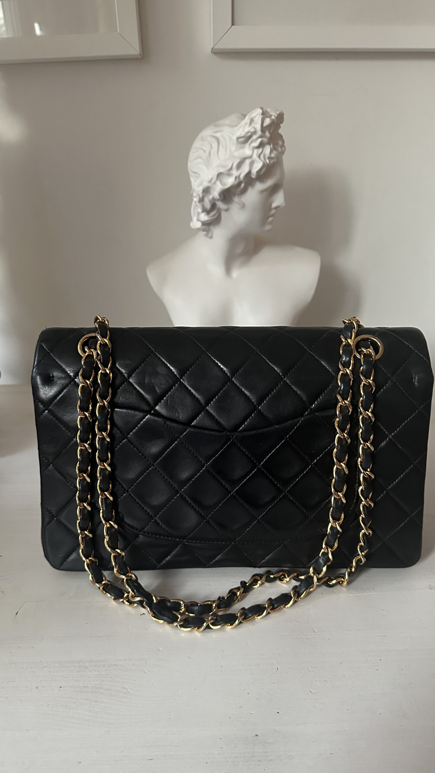 Chanel flap klasyczna vintage torebka - obrazek 3