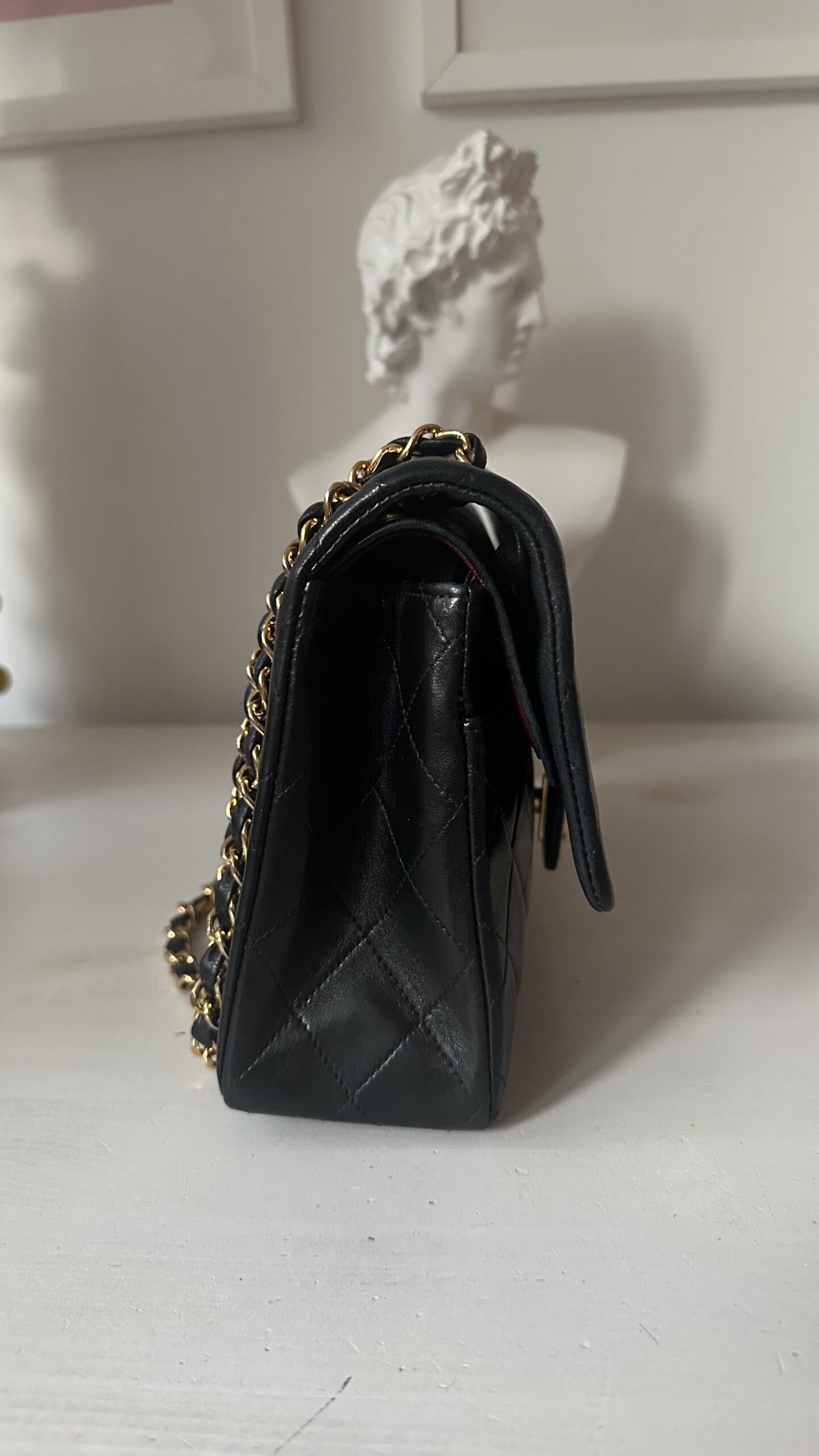 Chanel flap klasyczna vintage torebka - obrazek 4