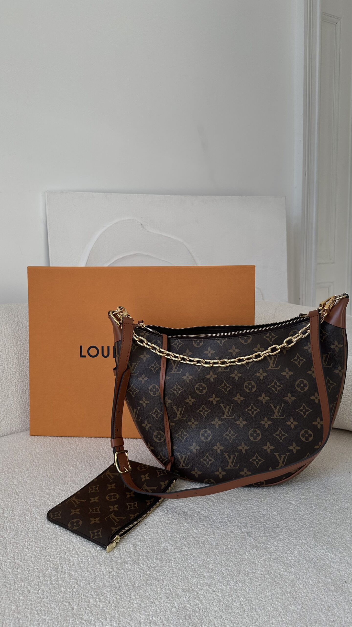 Louis Vuitton Loop Hobo torebka monogram