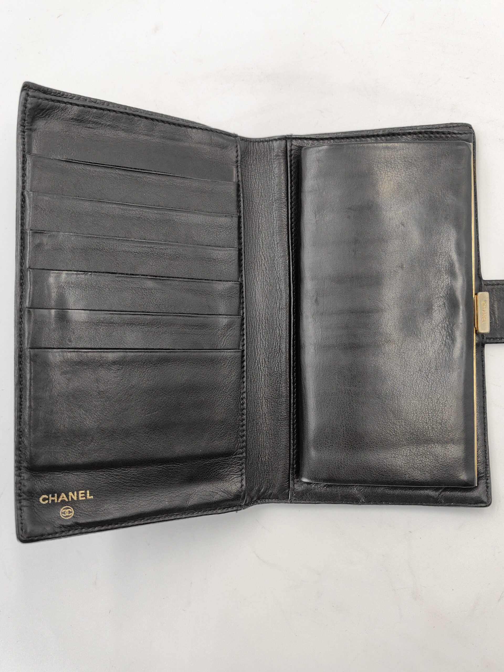 CHANEL caviar long wallet - obrazek 14