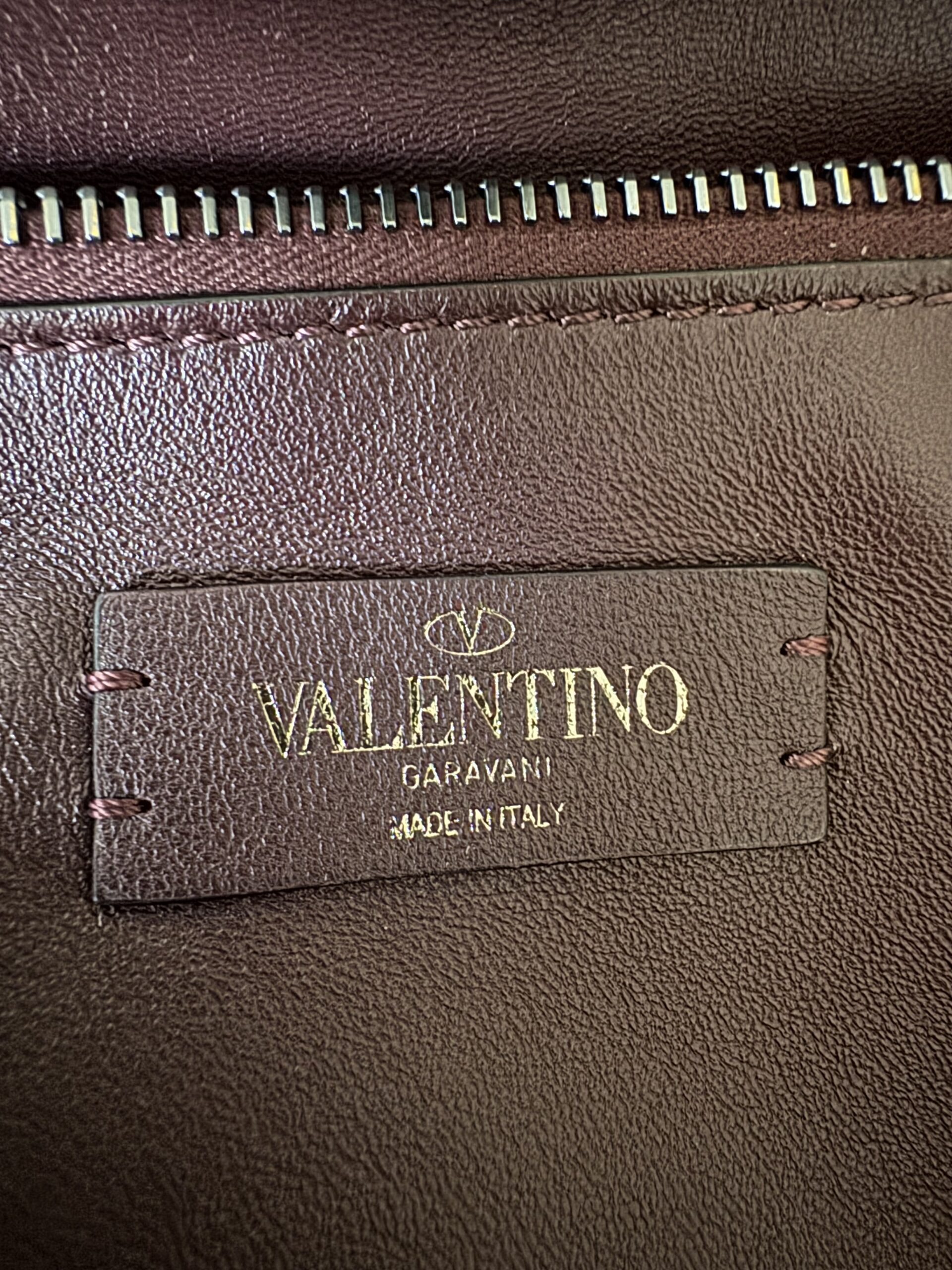 VALENTINO GARAVANI Rockstud Medium Wool Tote Bag - torebka - obrazek 11