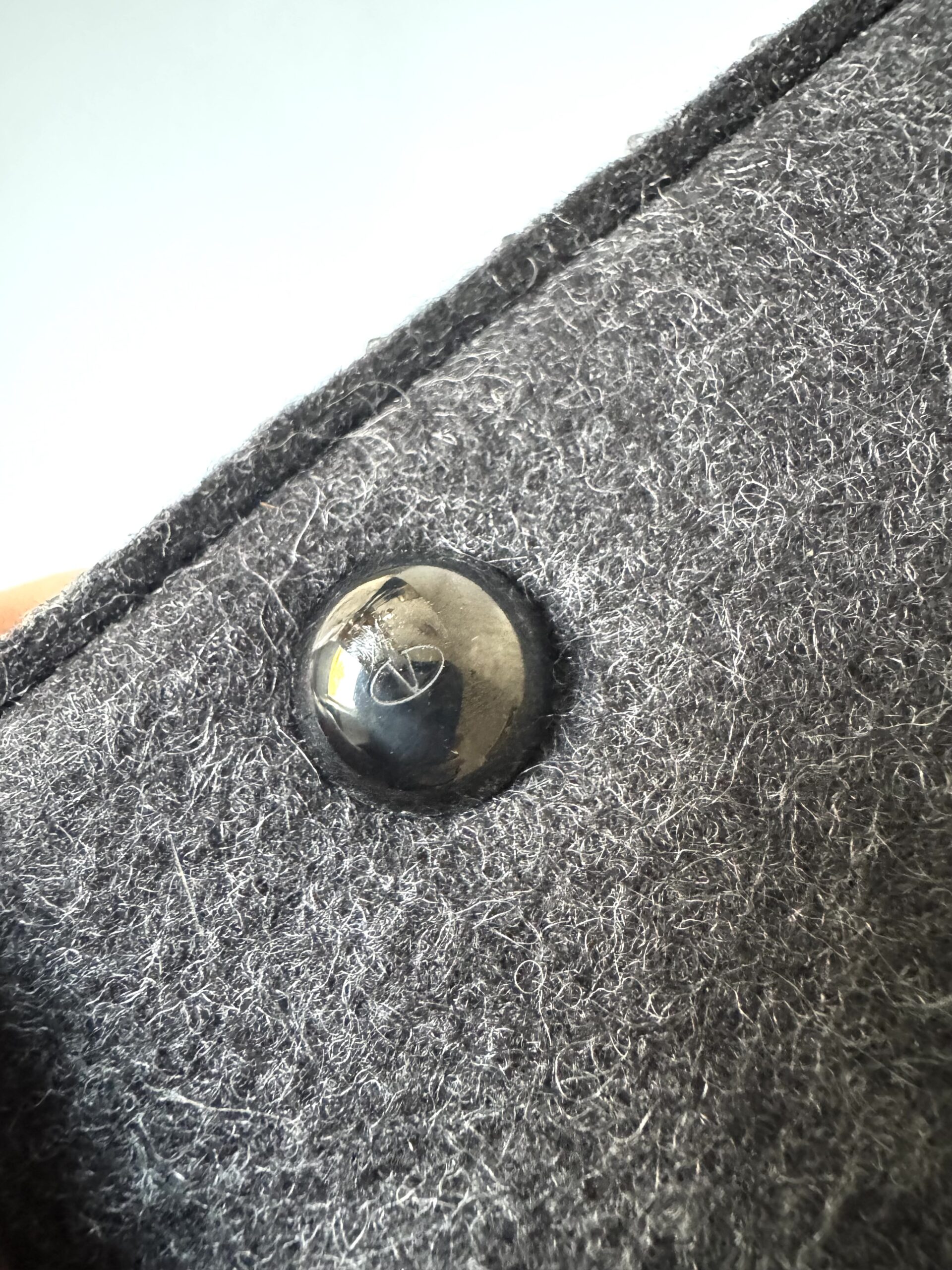 VALENTINO GARAVANI Rockstud Medium Wool Tote Bag - torebka - obrazek 12