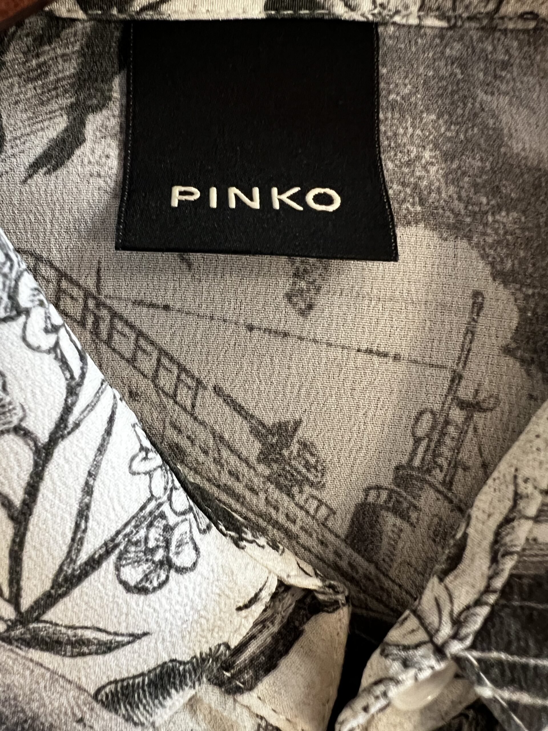 Bluzka jedwabna Pinko - obrazek 4