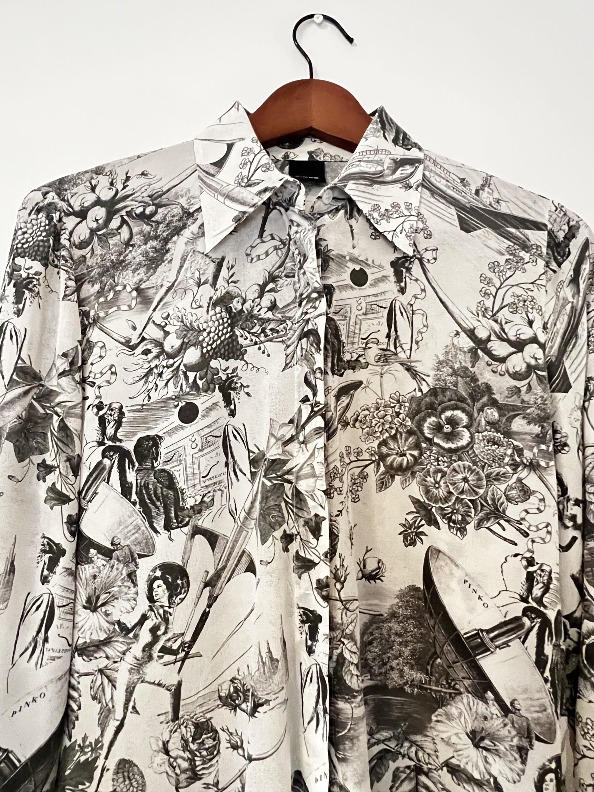 Bluzka jedwabna Pinko - obrazek 3