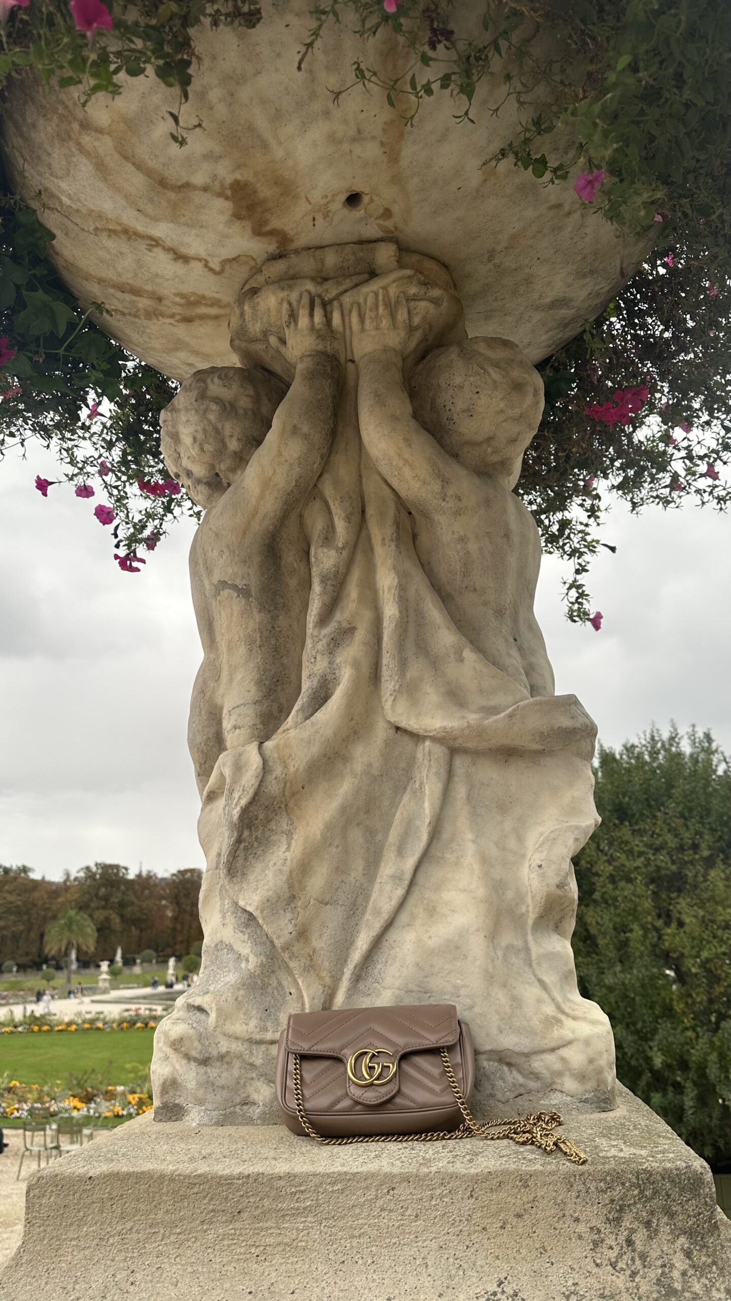 Gucci marmont mini brudny róż - obrazek 8