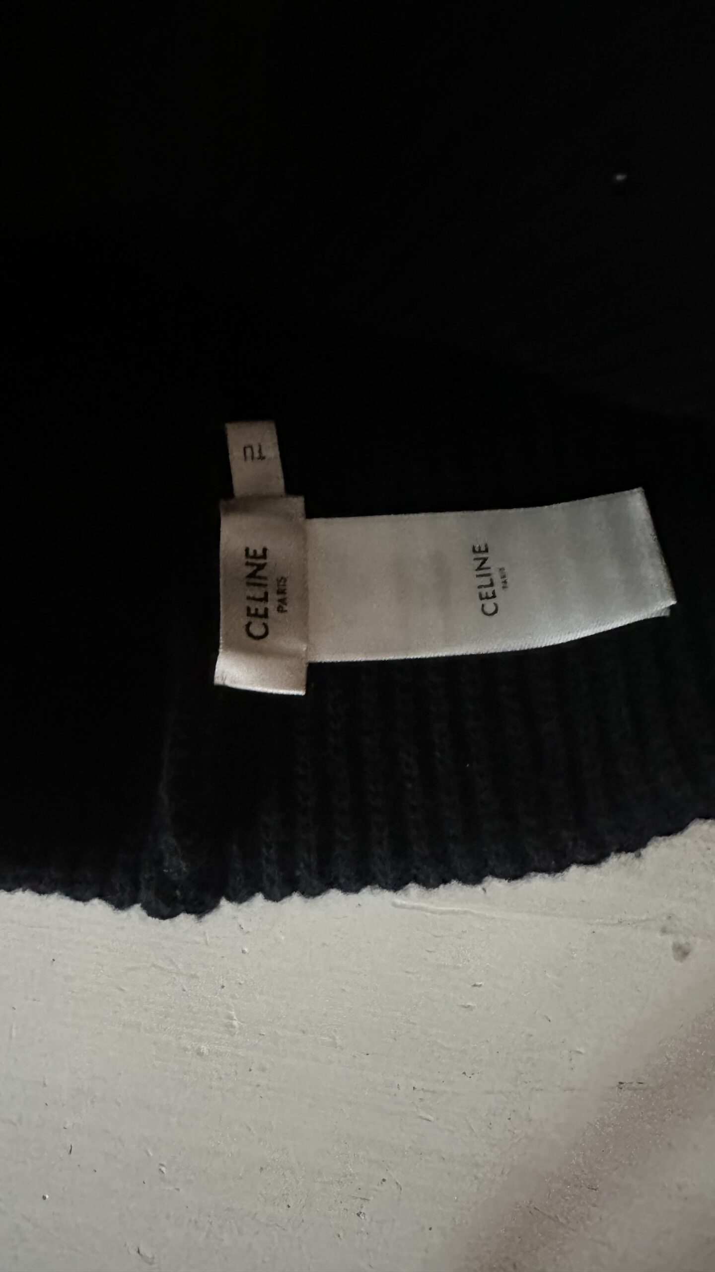 Celine wełniana czapka - obrazek 3