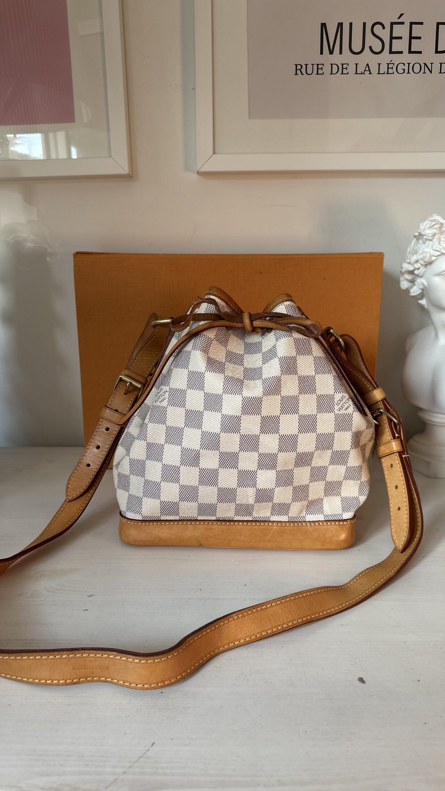 Louis Vuitton Noe bb monogram torebka worek