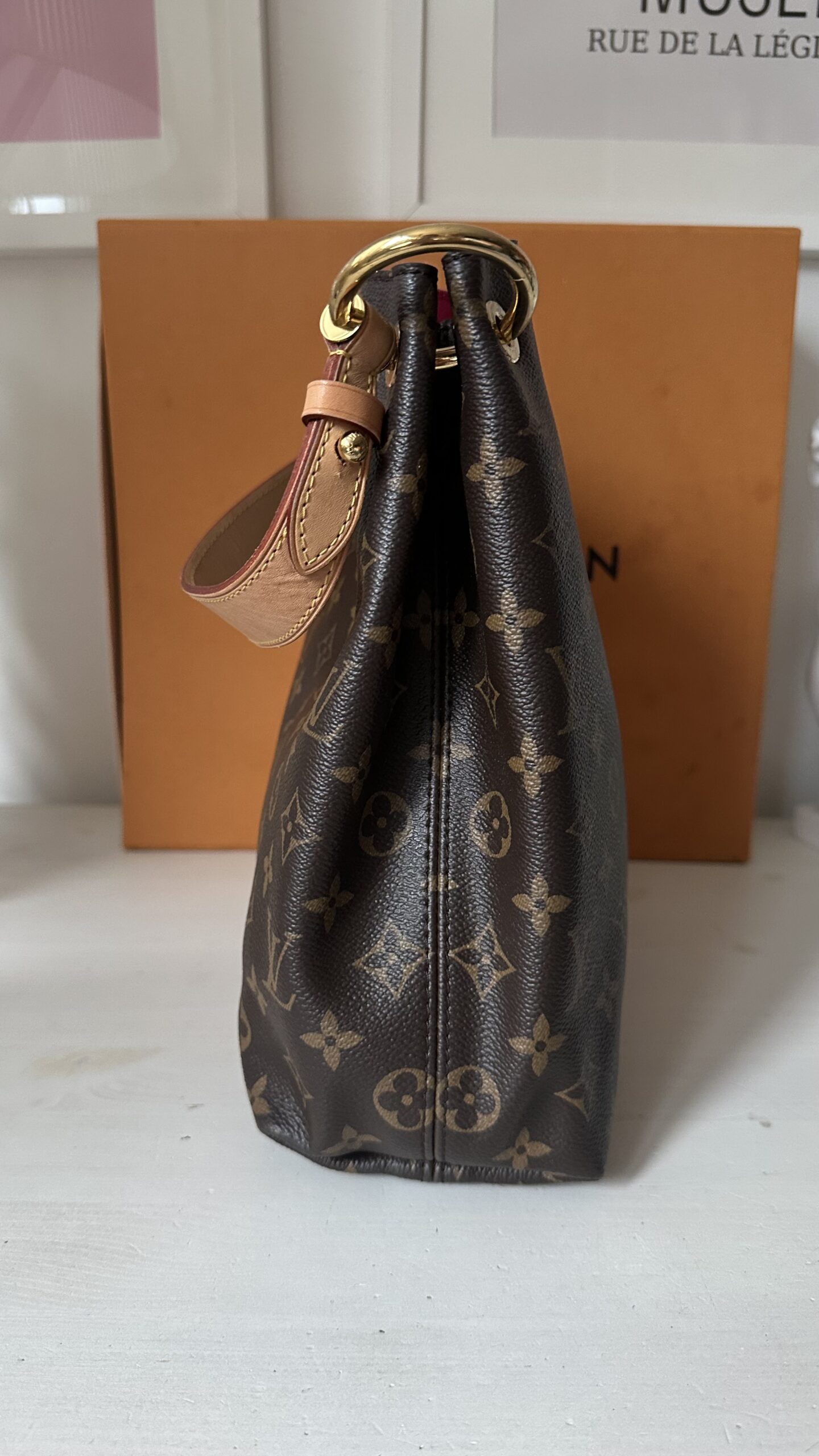 Louis Vuitton Graceful pm monogram torebka - obrazek 4
