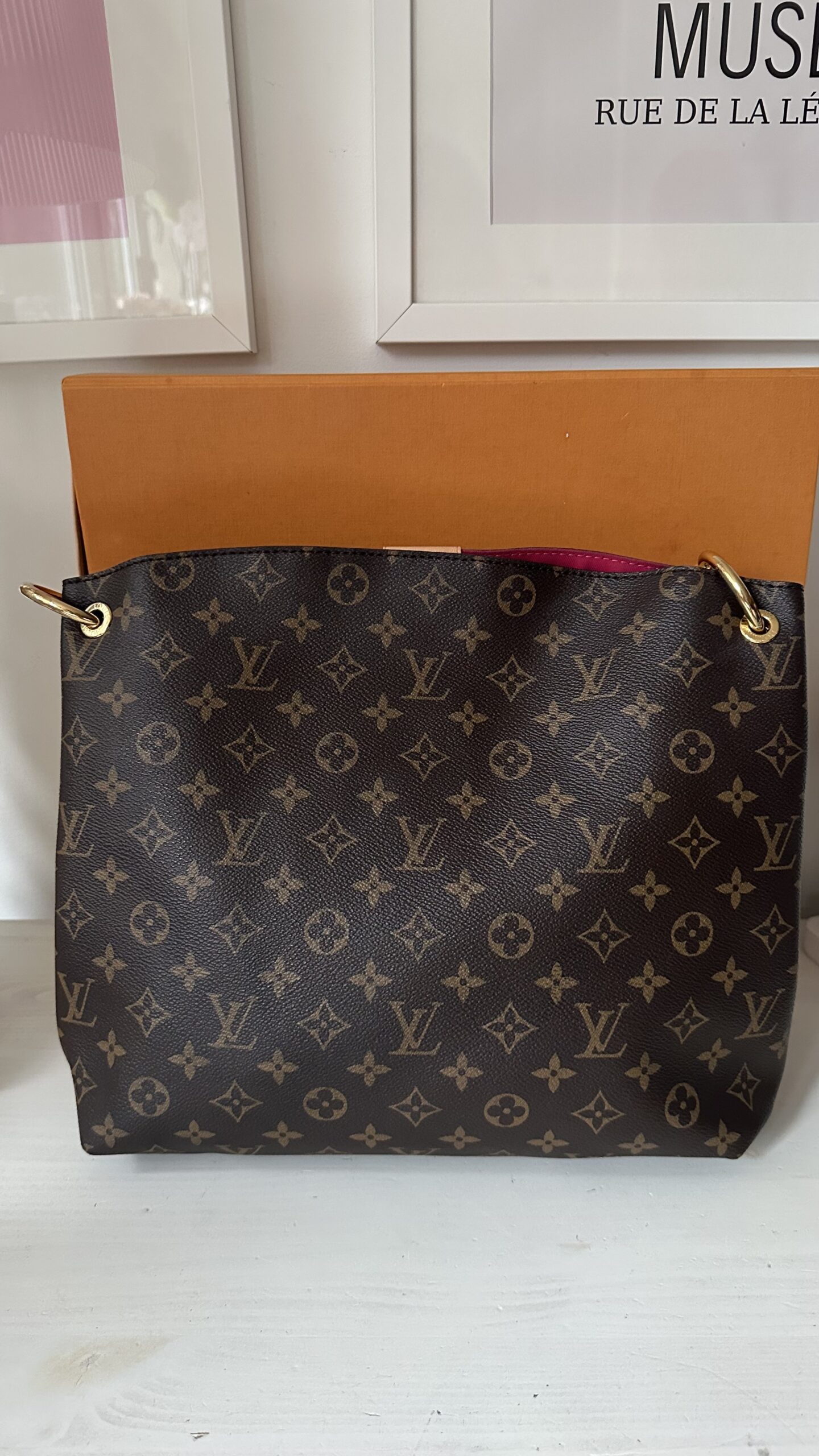Louis Vuitton Graceful pm monogram torebka - obrazek 5