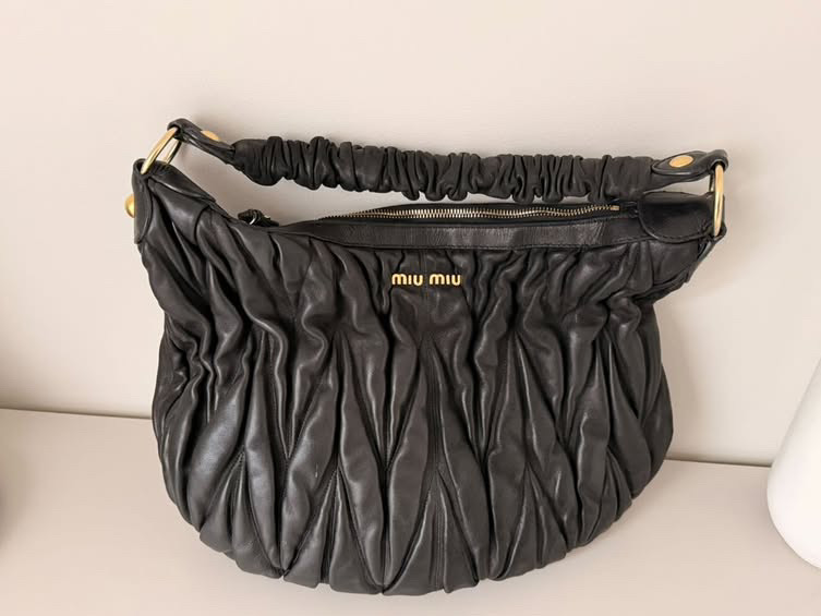 Miu Miu czarna vintage torebka