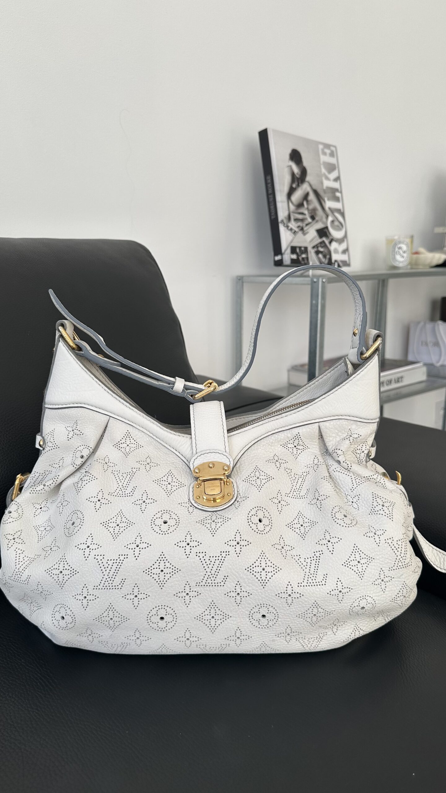 Louis Vuitton Mahina skórzana torebka