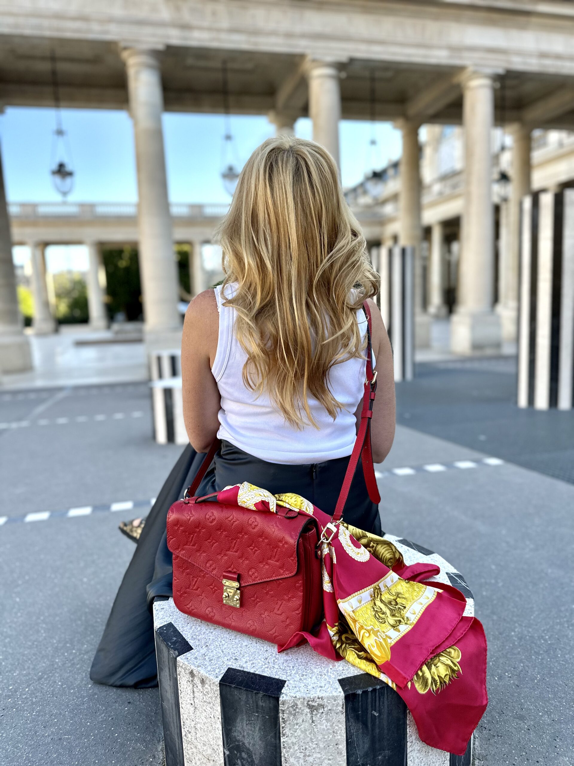 Louis Vuitton metis empreinte skóra listonoszka - obrazek 7