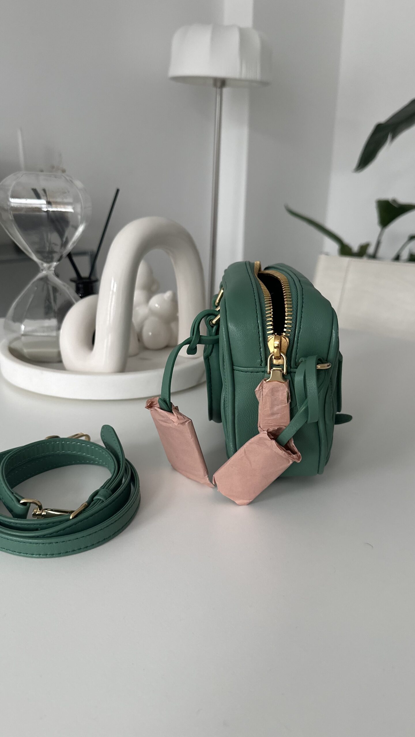 Miu Miu Arcadie matelasse nappa zielona - obrazek 4