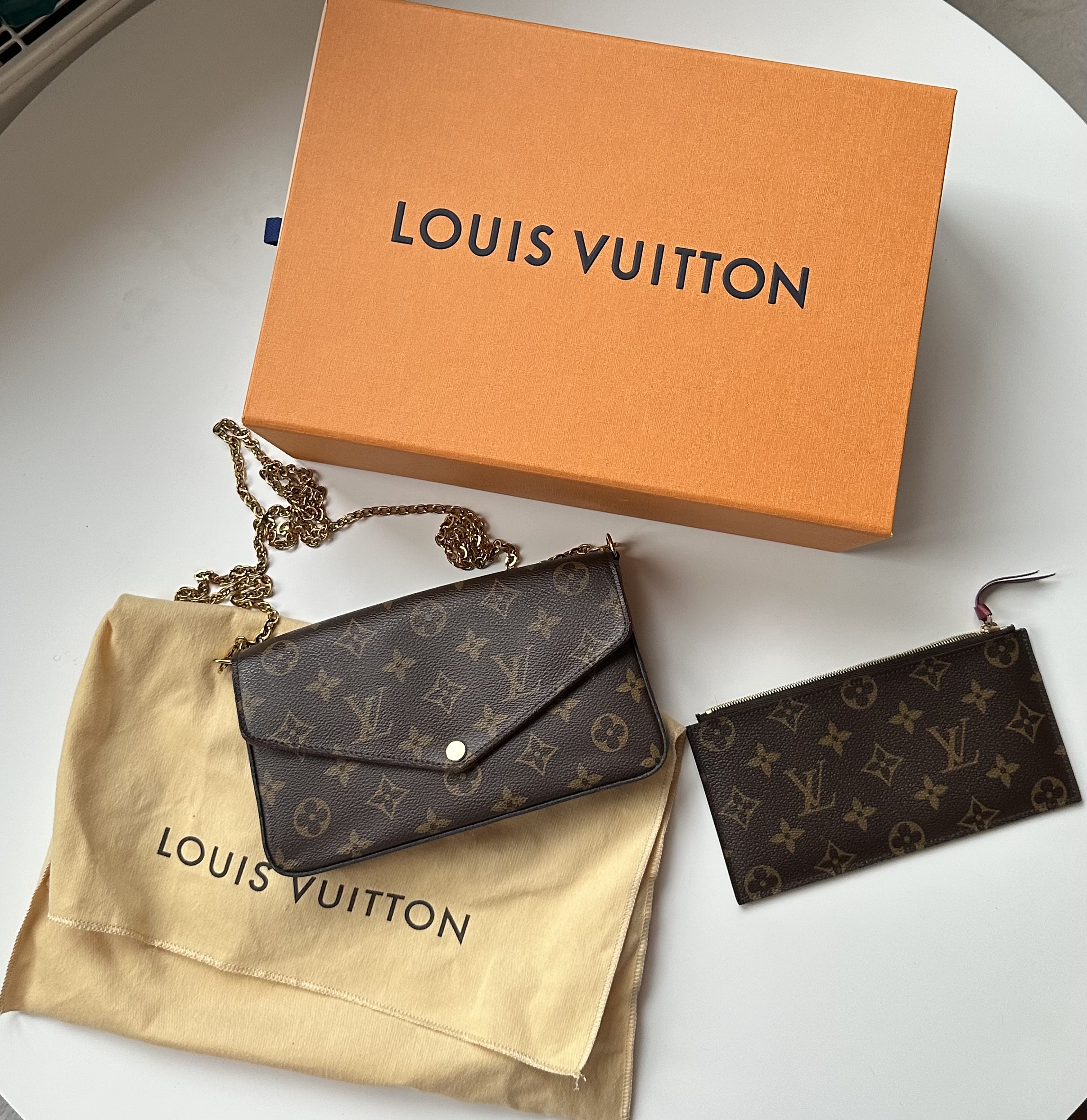 Louis Vuitton Felicie Monogram Canvas torebka