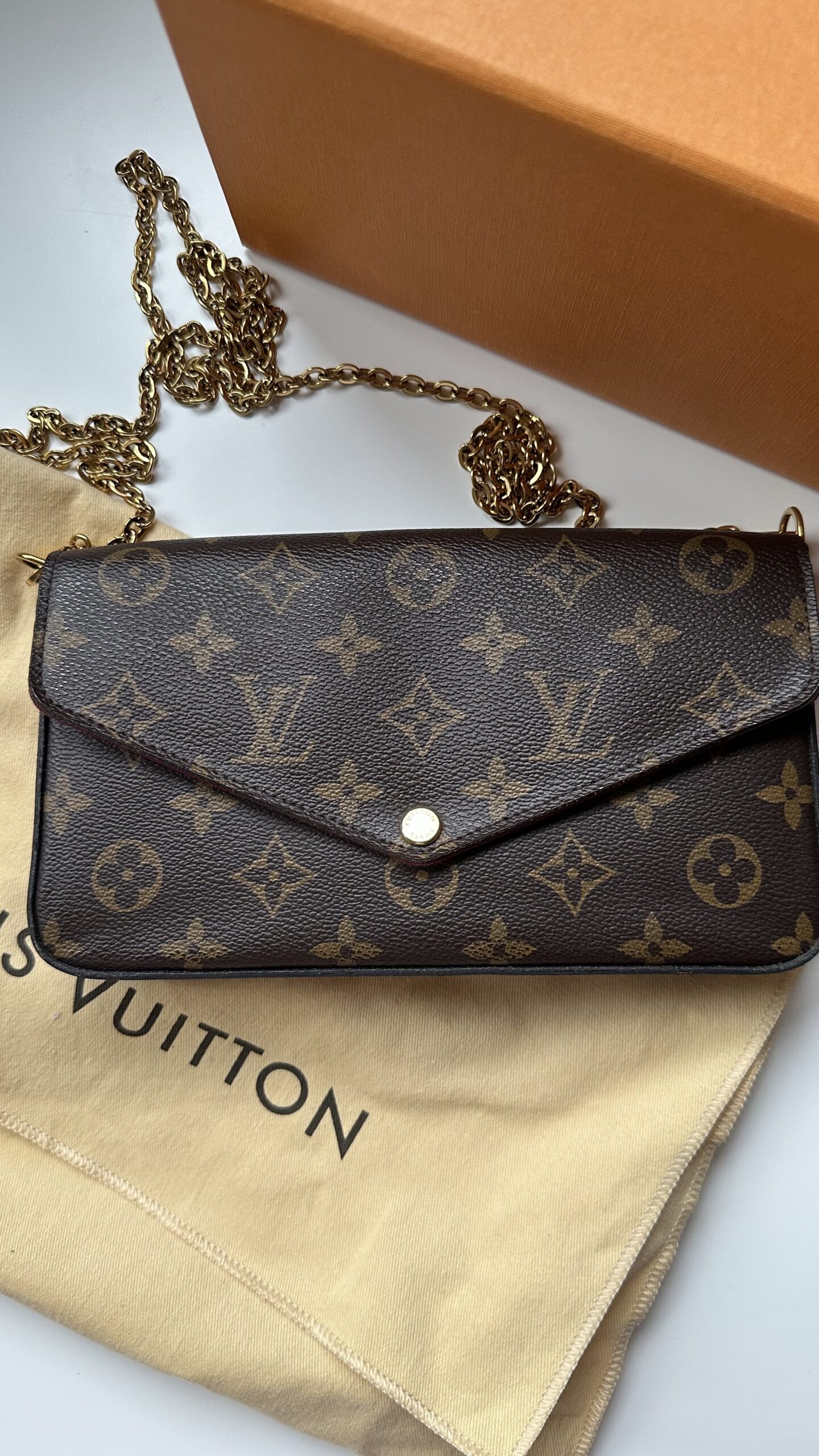 Louis Vuitton Felicie Monogram Canvas torebka - obrazek 2