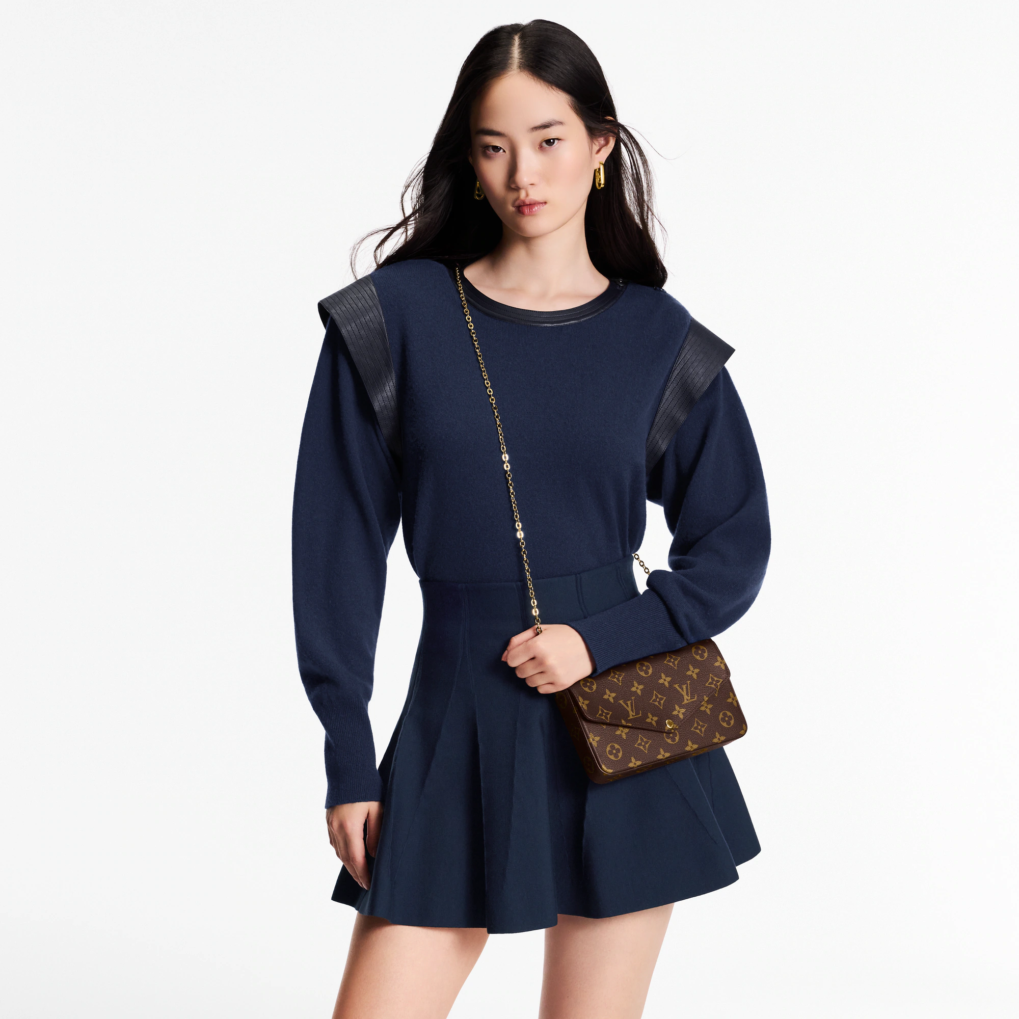 Louis Vuitton Felicie Monogram Canvas torebka - obrazek 7