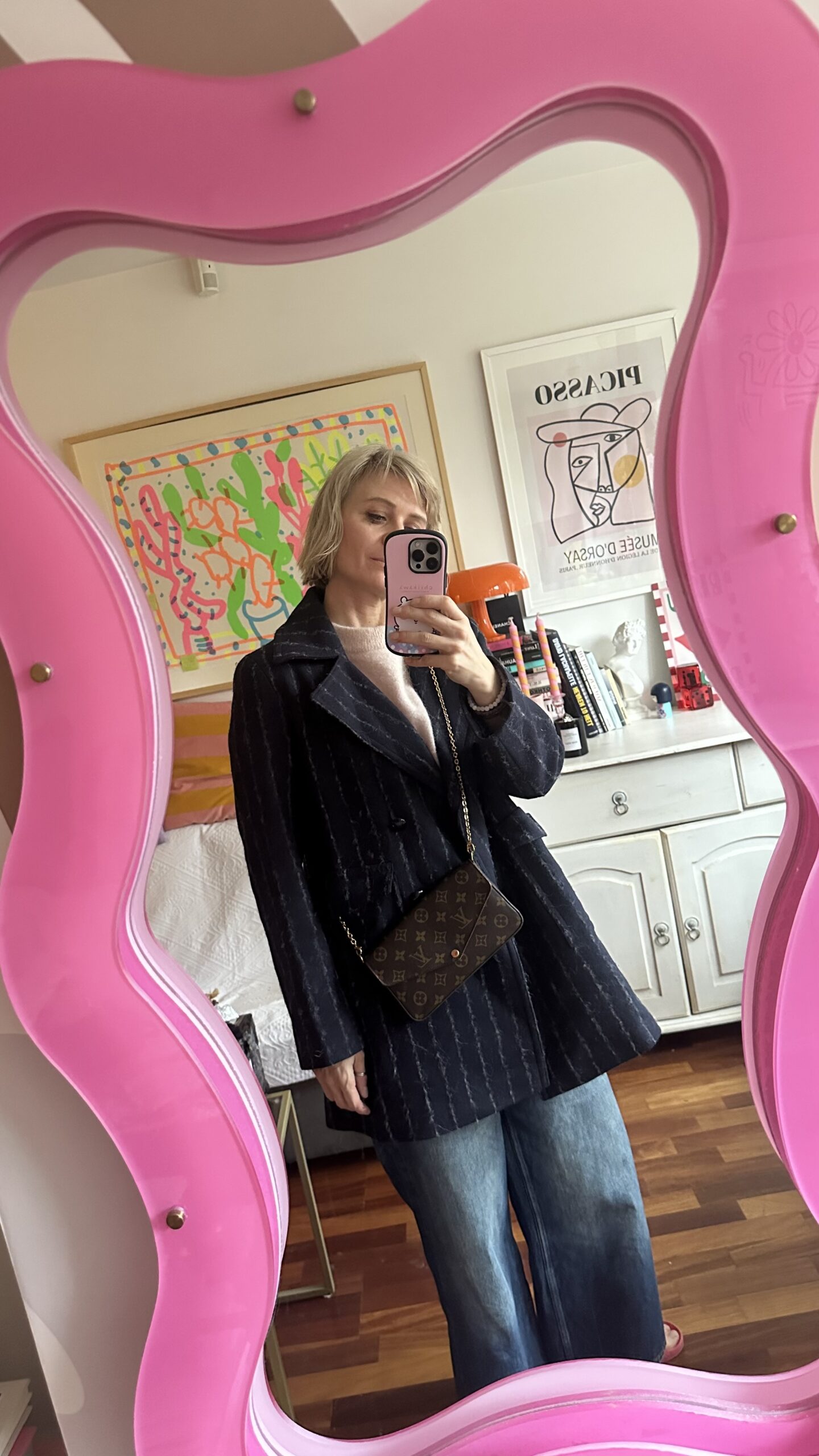 Louis Vuitton Felicie Monogram Canvas torebka - obrazek 6