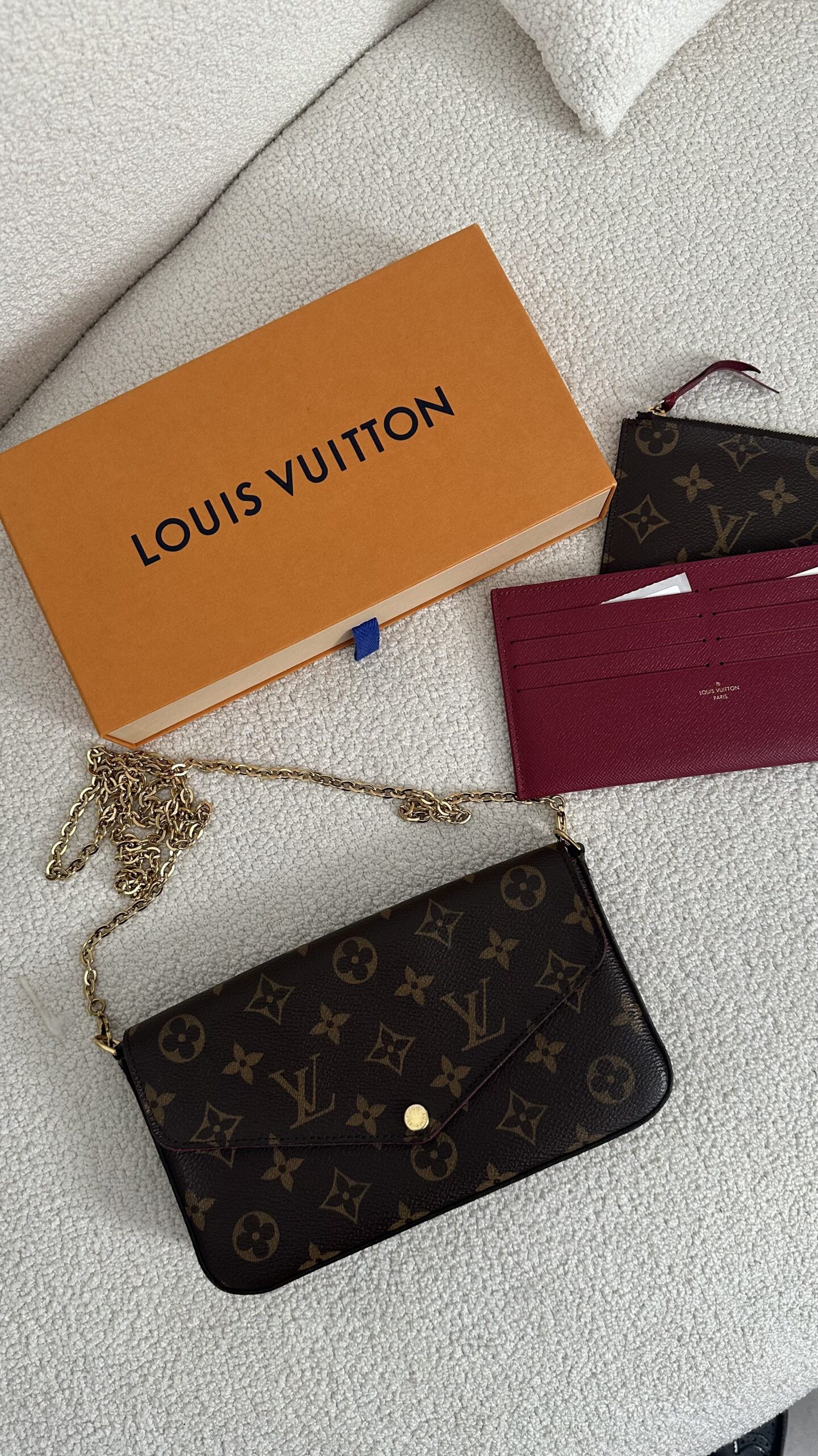 Louis Vuitton Felicie Monogram Canvas torebka