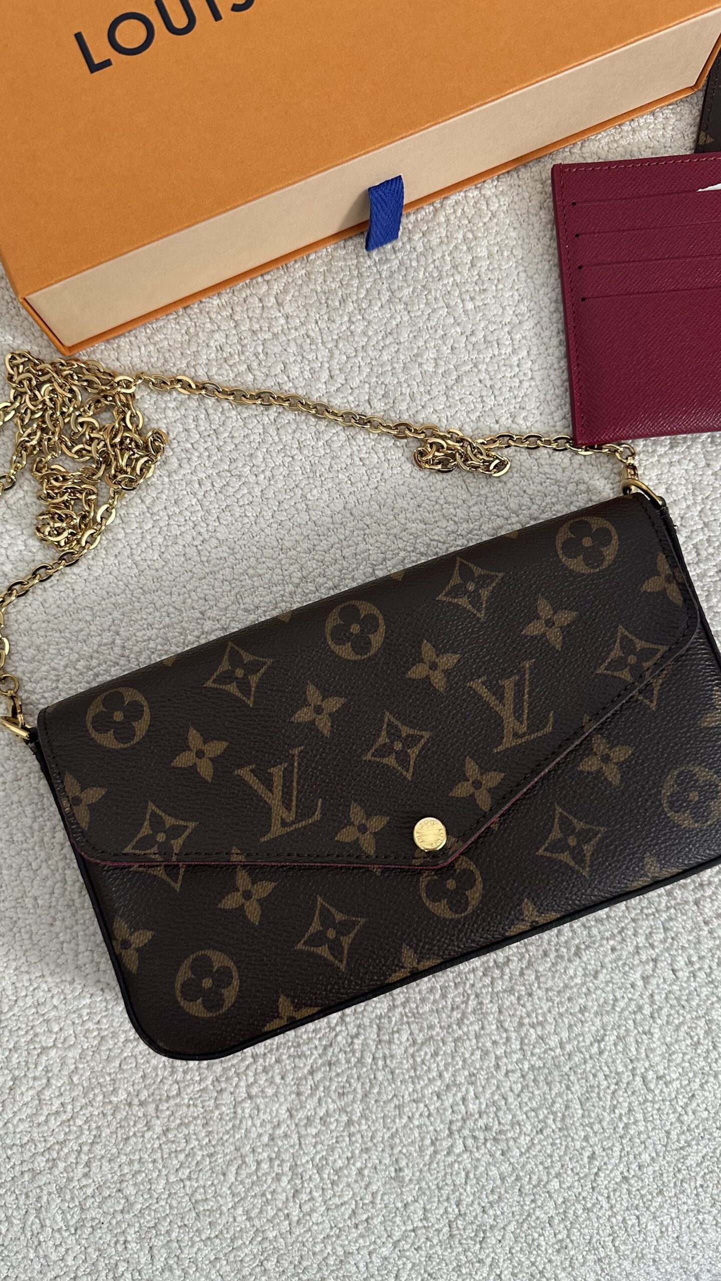 Louis Vuitton Felicie Monogram Canvas torebka - obrazek 2