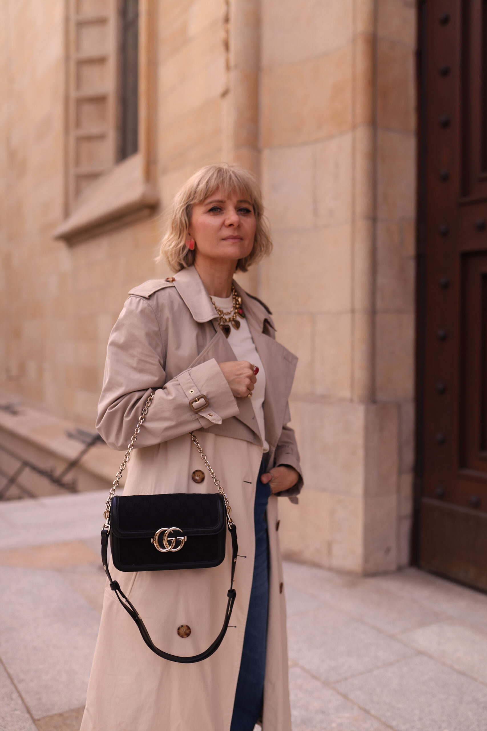 Gucci Go czarna klasyka monogram GG - obrazek 10