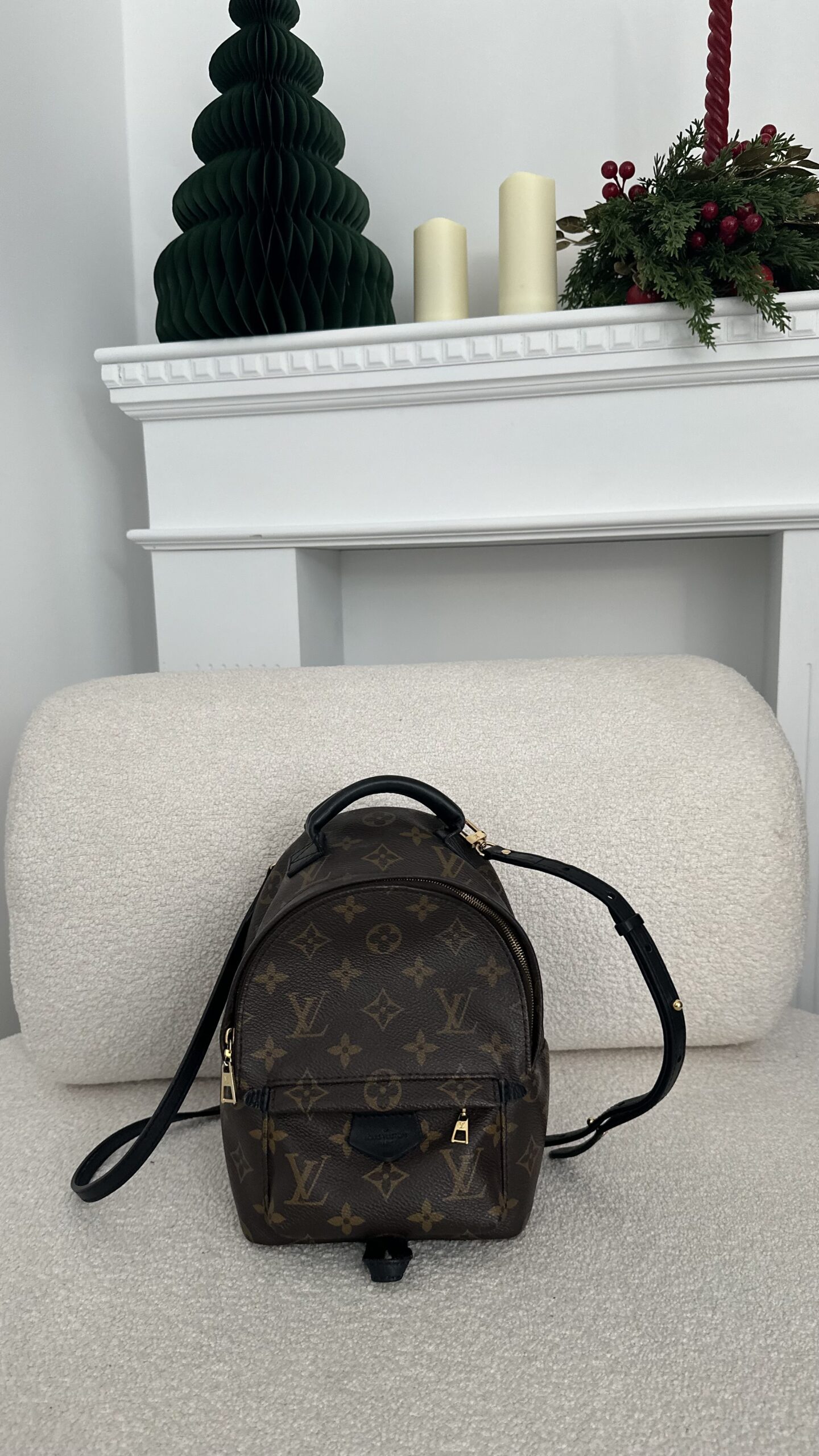 Louis Vuitton Palm Springs mini plecak monogram canvas